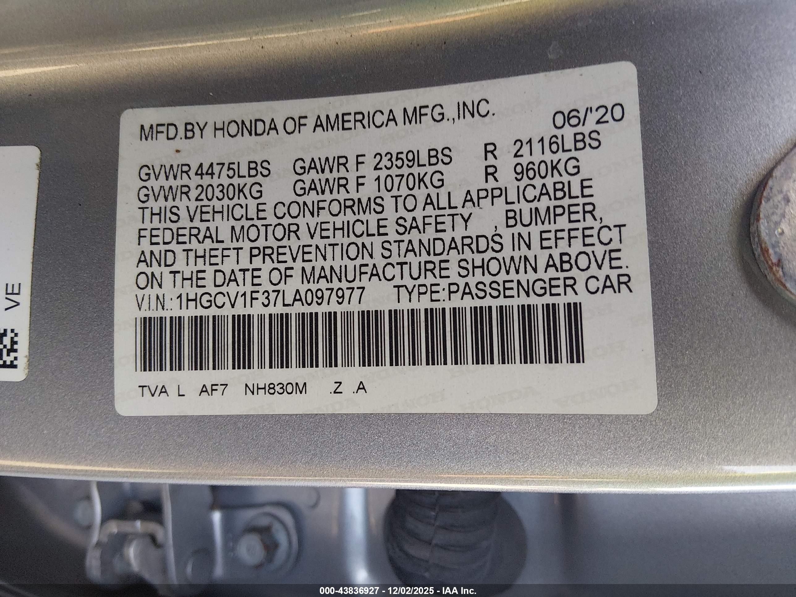 HONDA ACCORD image 9