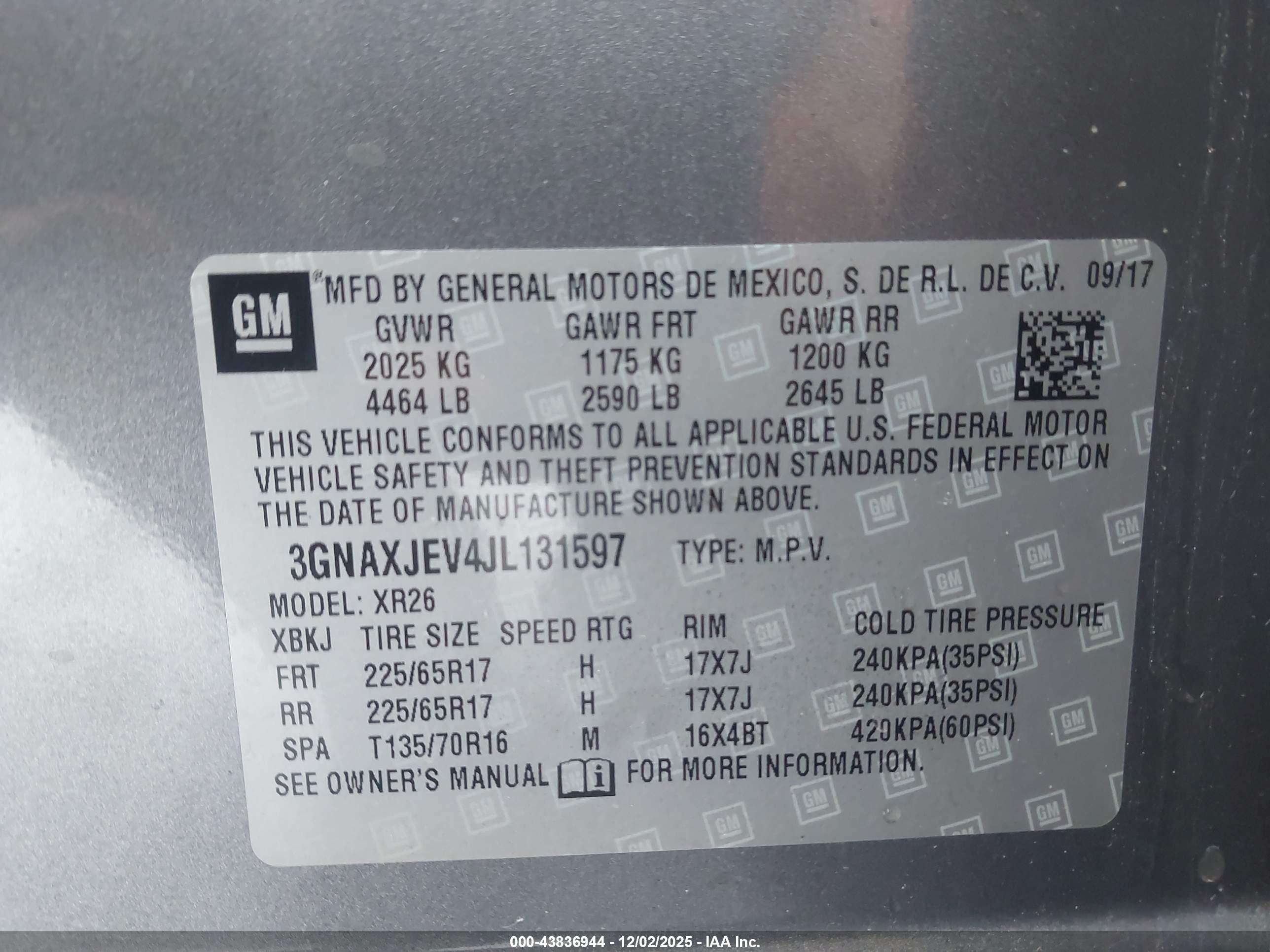 CHEVROLET EQUINOX image 9