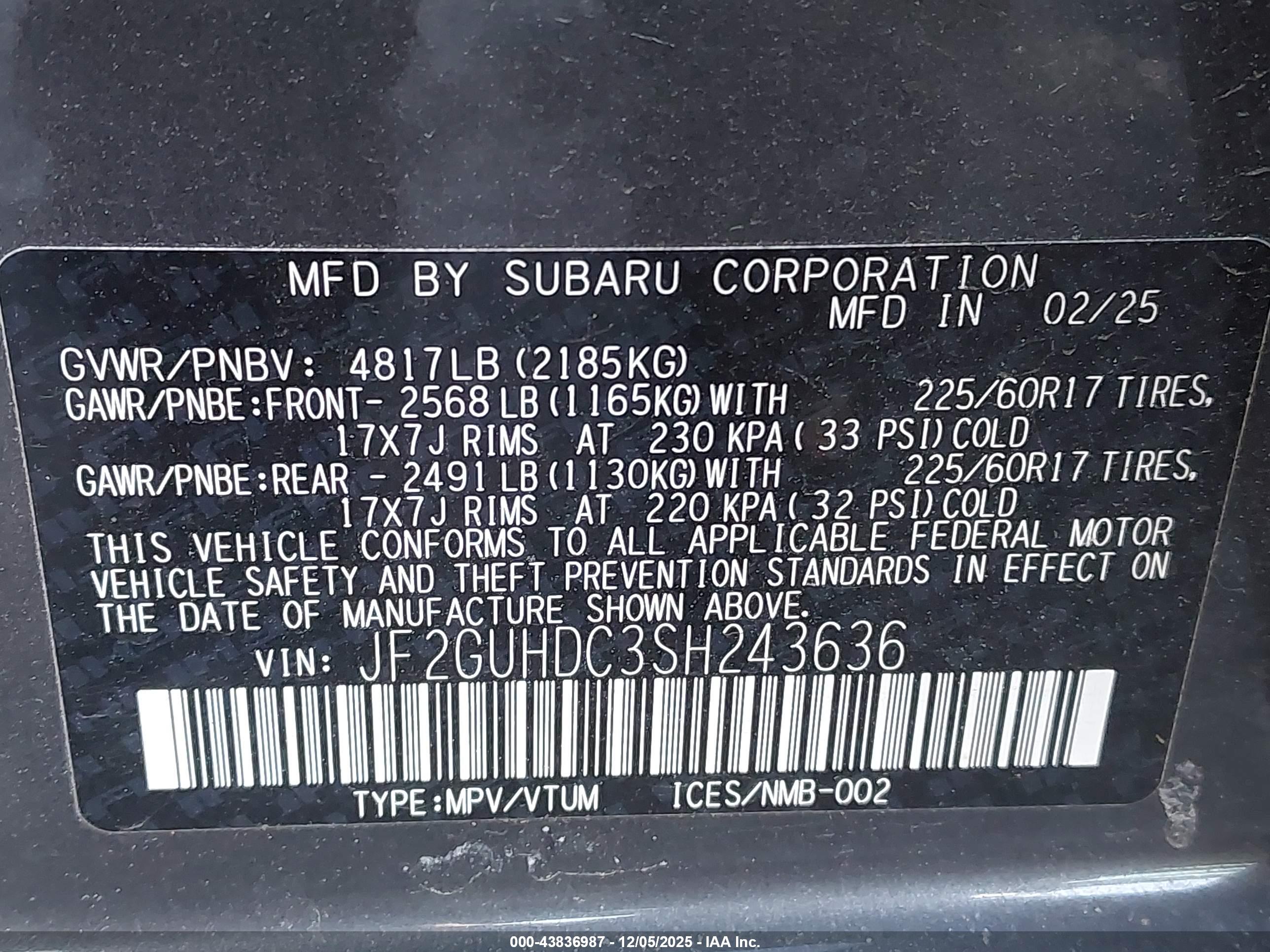 SUBARU CROSSTREK image 9