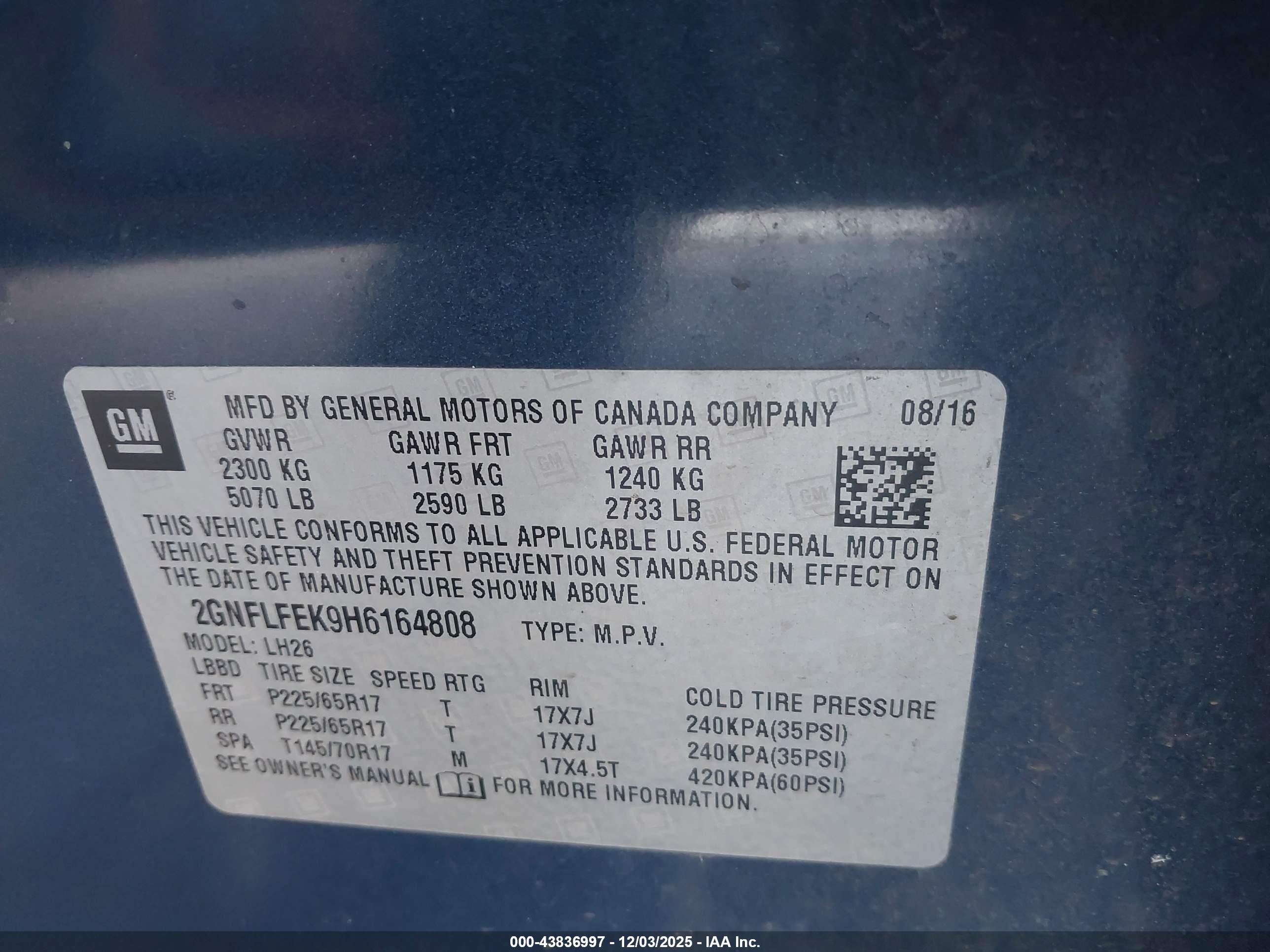 CHEVROLET EQUINOX image 9