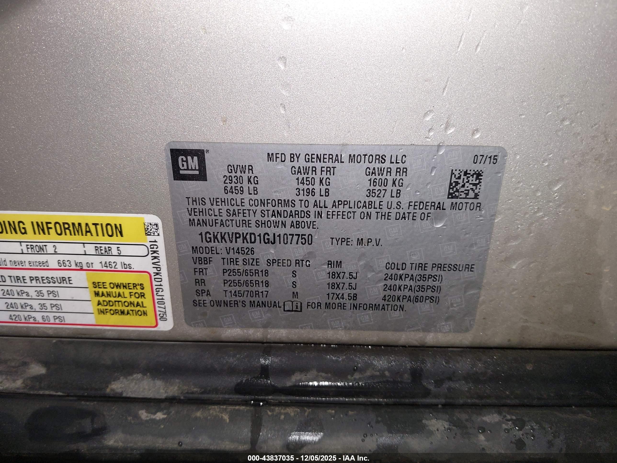 GMC ACADIA image 9