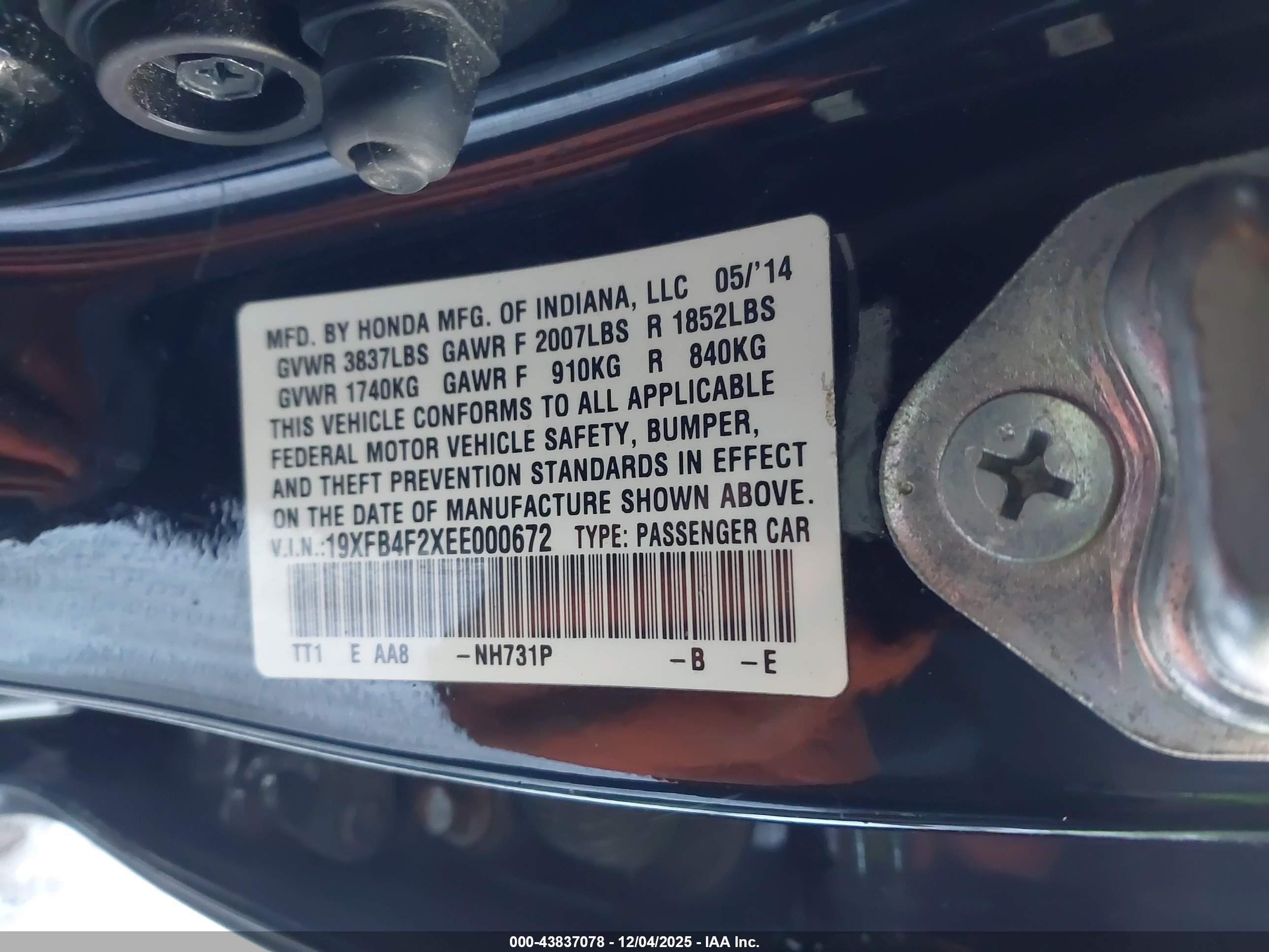 HONDA CIVIC image 9