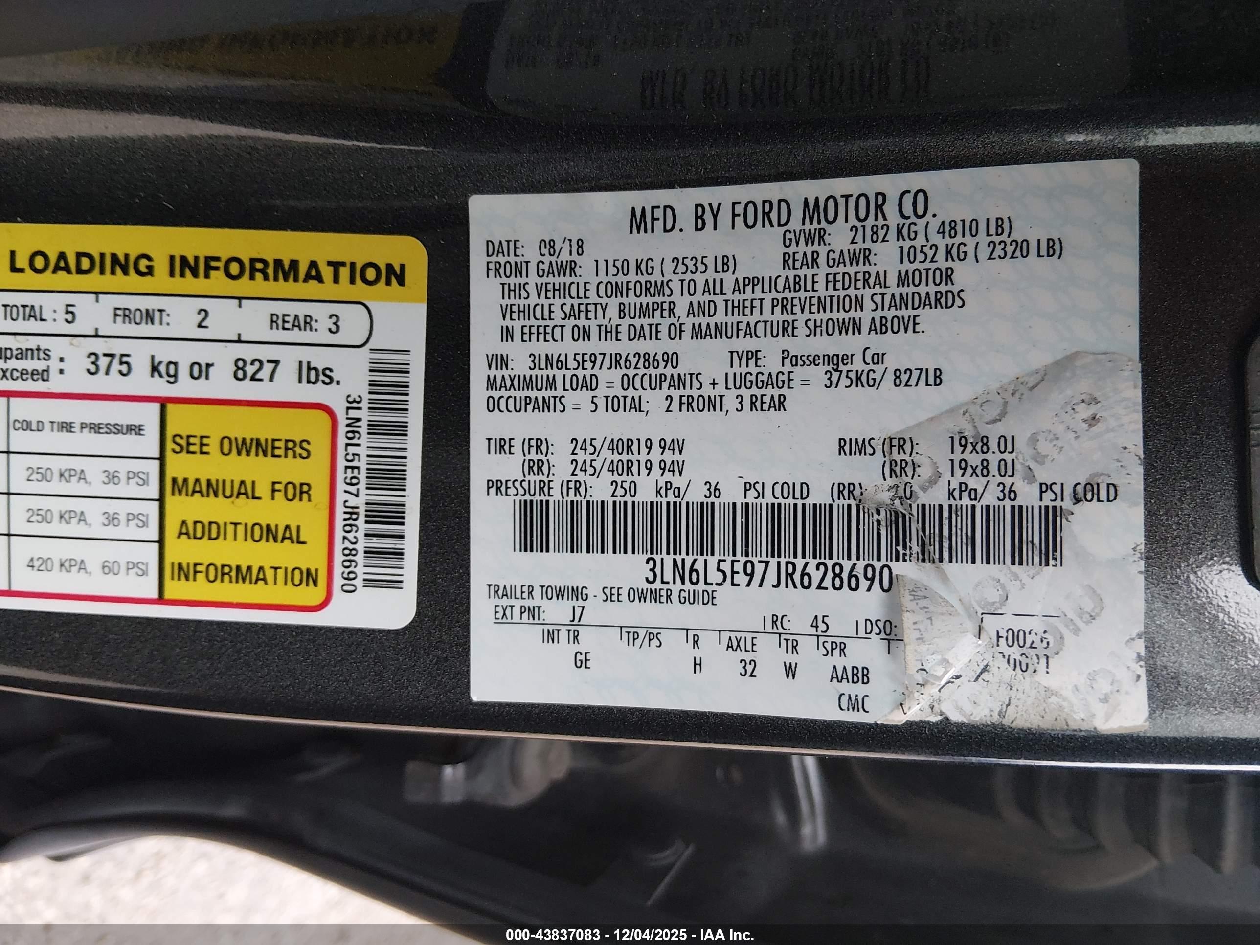 LINCOLN MKZ image 9