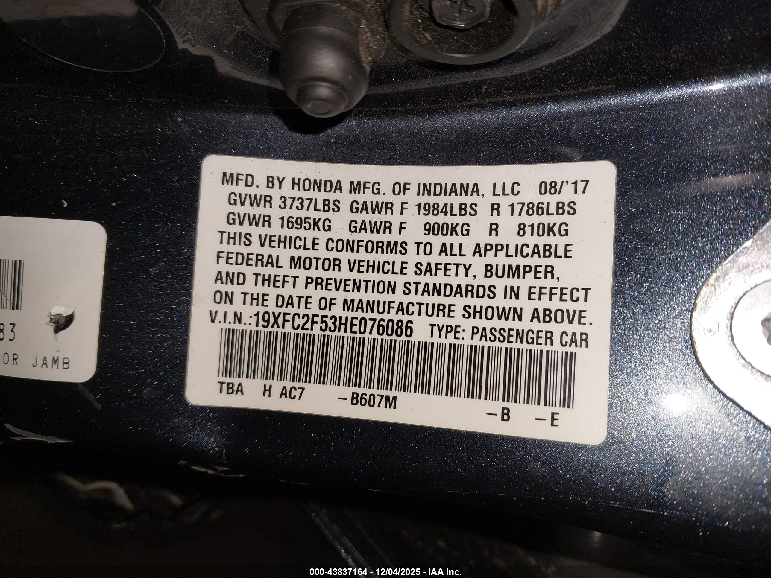 HONDA CIVIC image 9