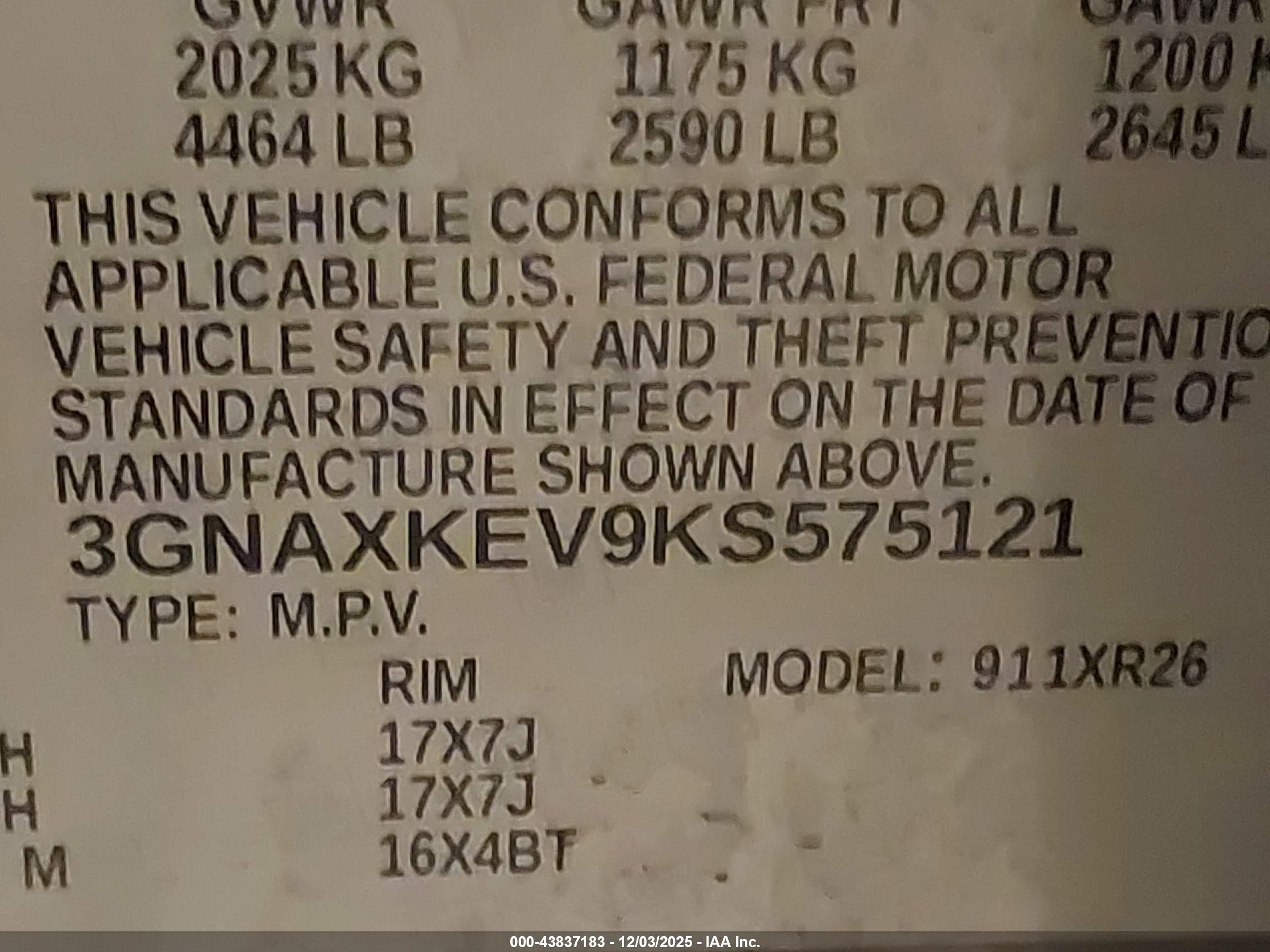 CHEVROLET EQUINOX image 9