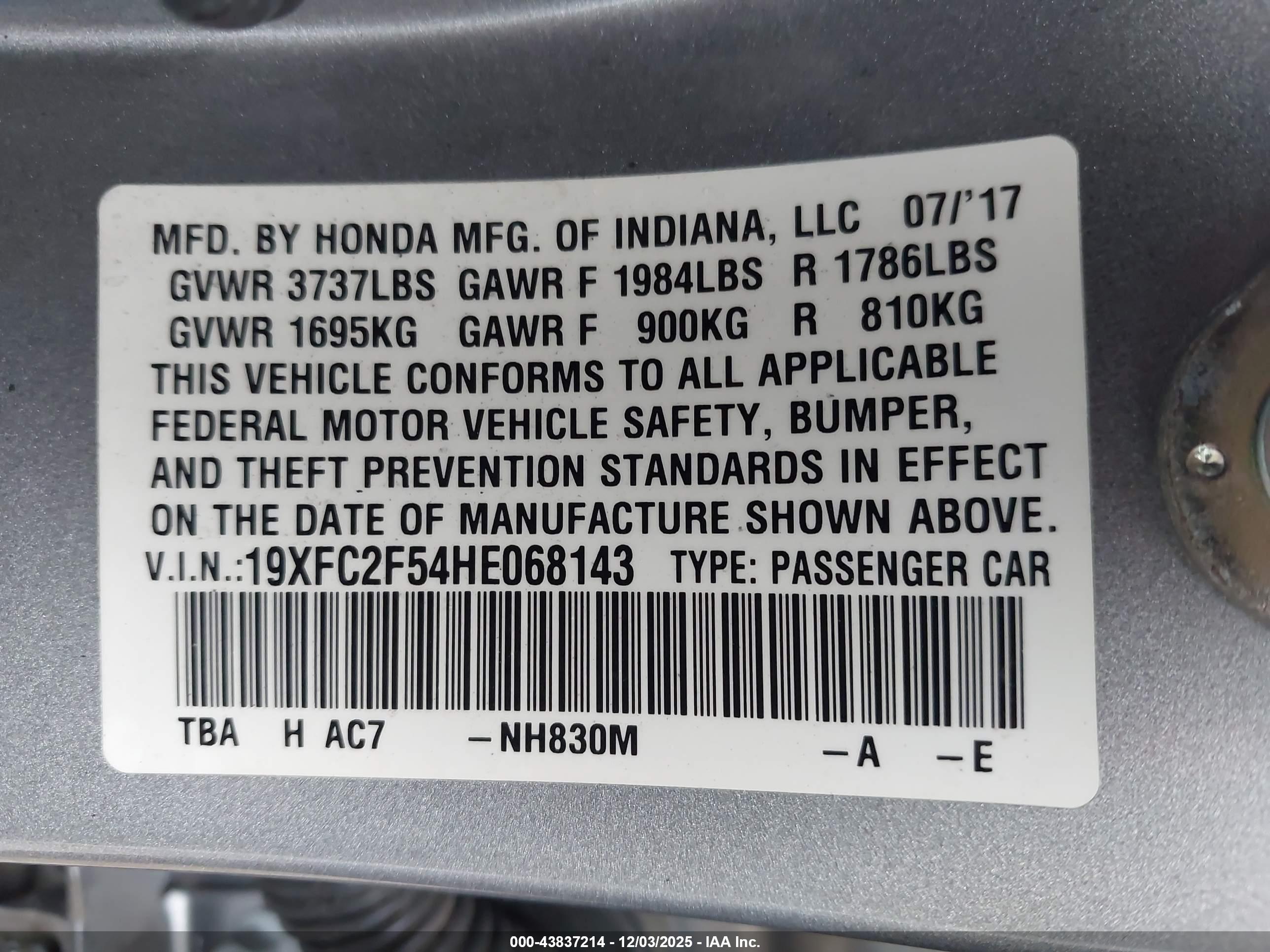 HONDA CIVIC image 9