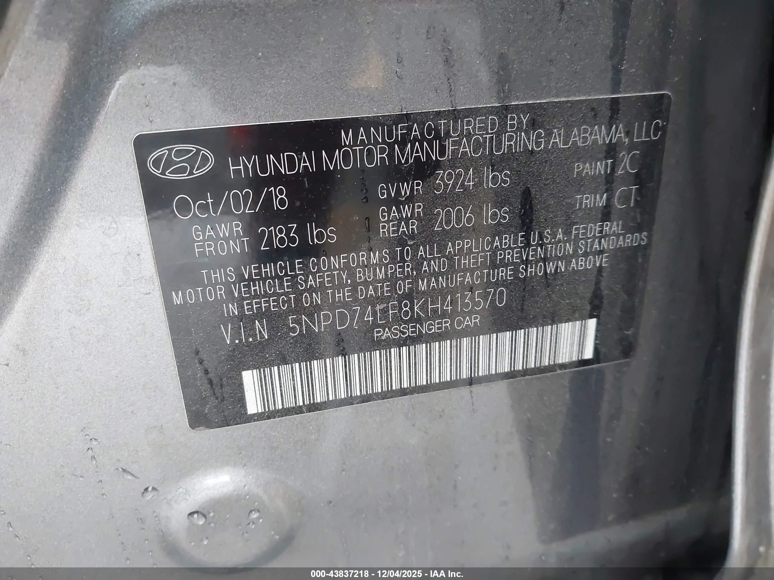HYUNDAI ELANTRA image 9