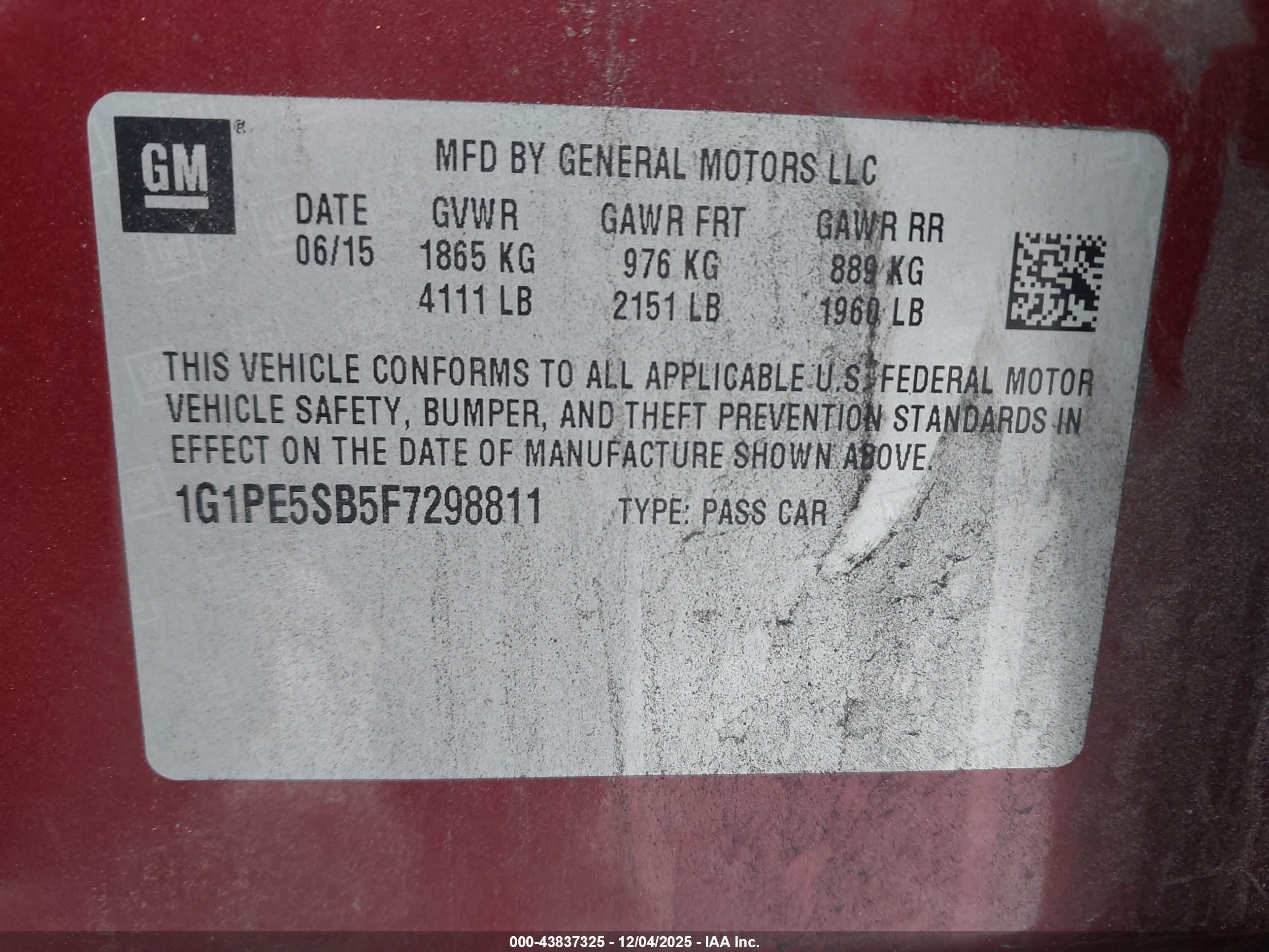 CHEVROLET CRUZE image 9