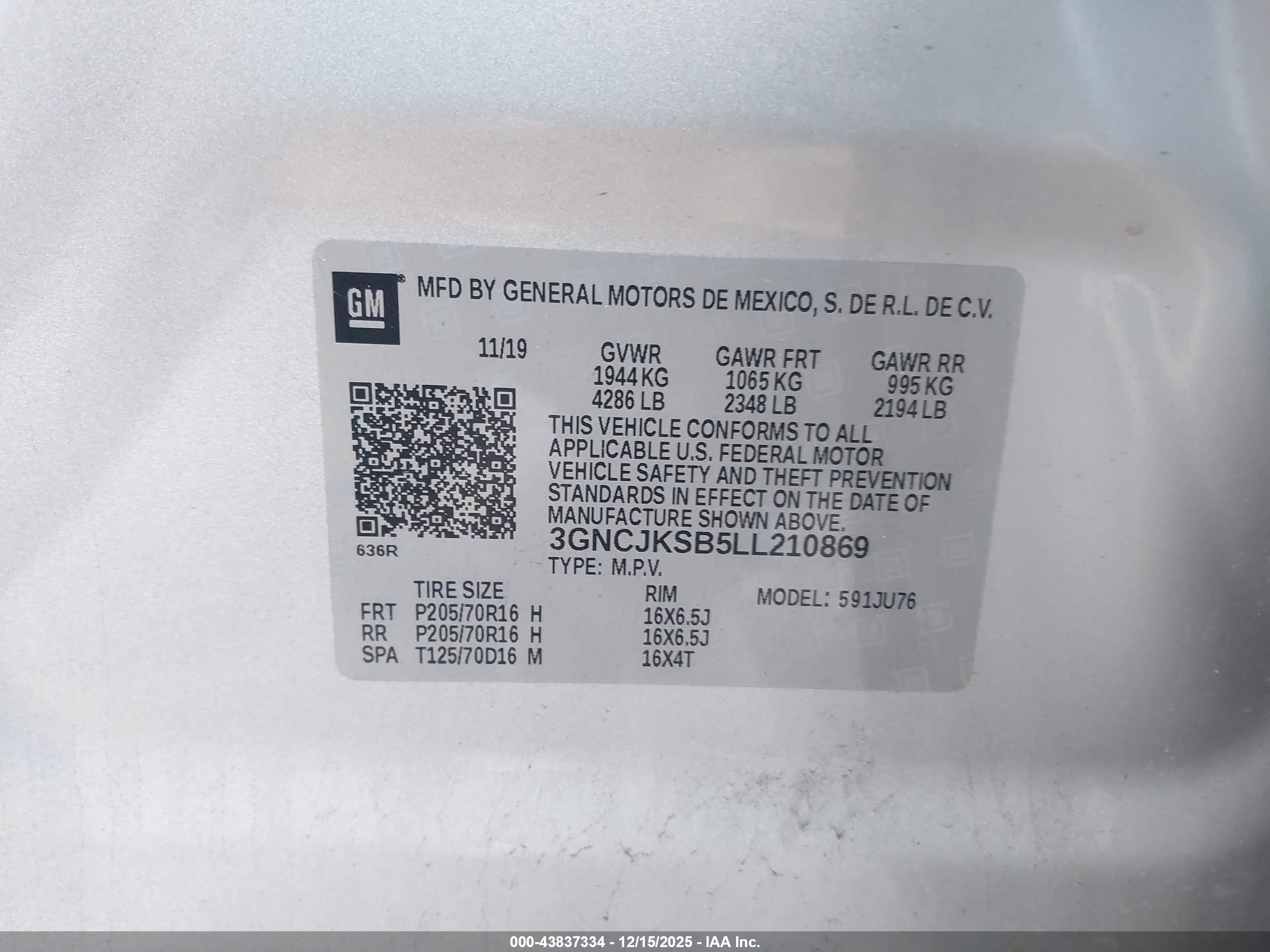 CHEVROLET TRAX image 9