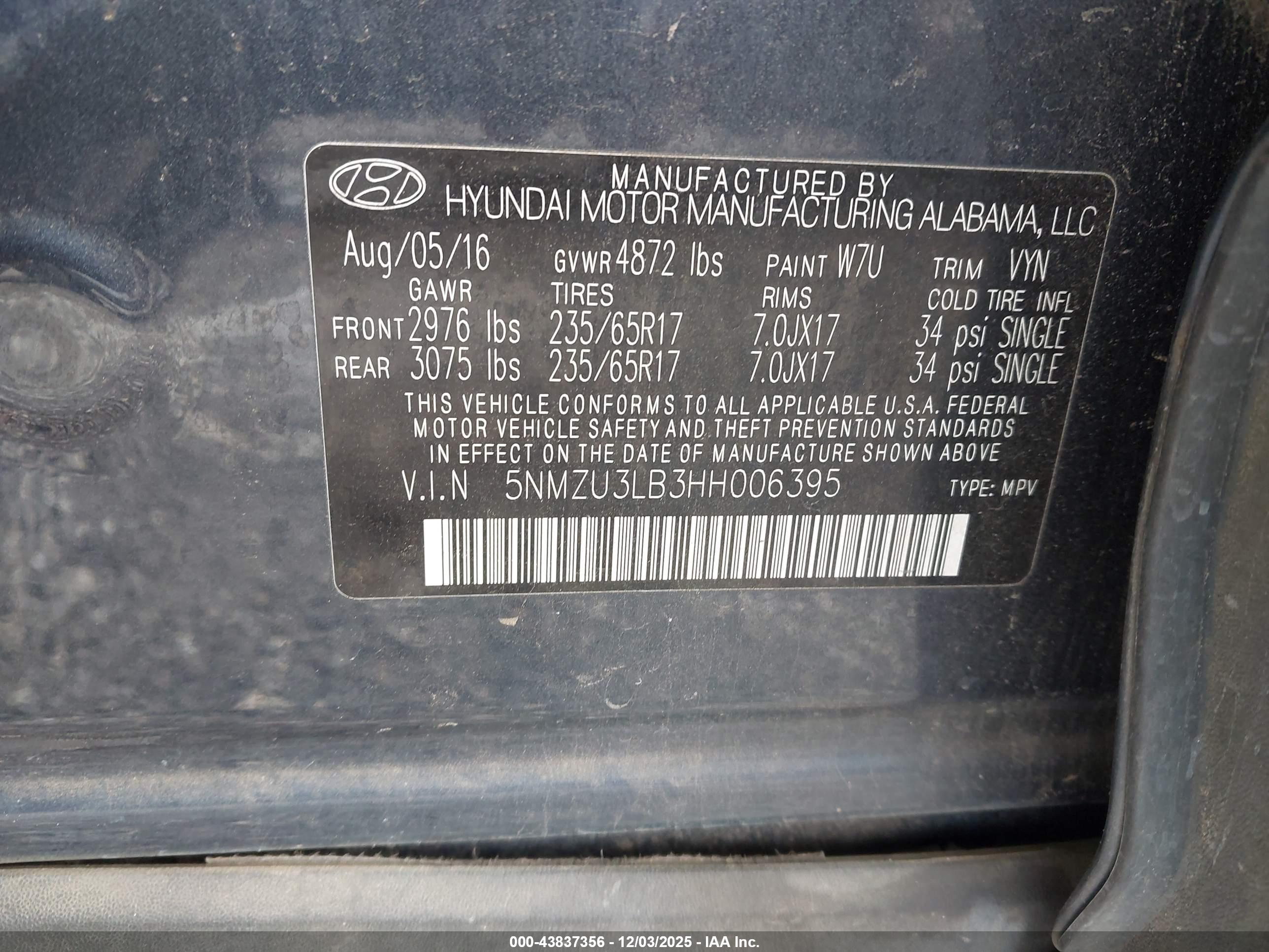 HYUNDAI SANTA image 9