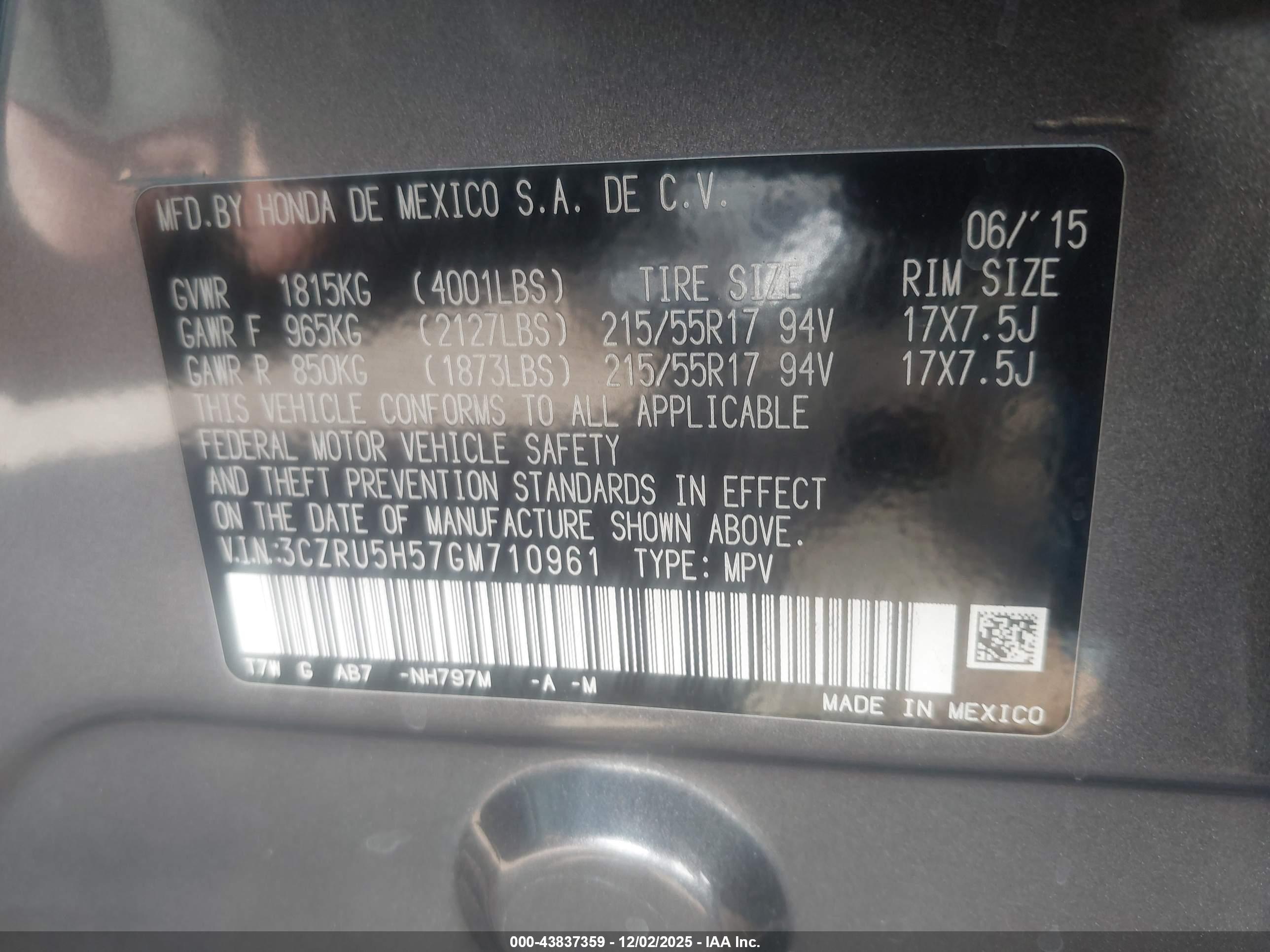 HONDA HR-V image 9