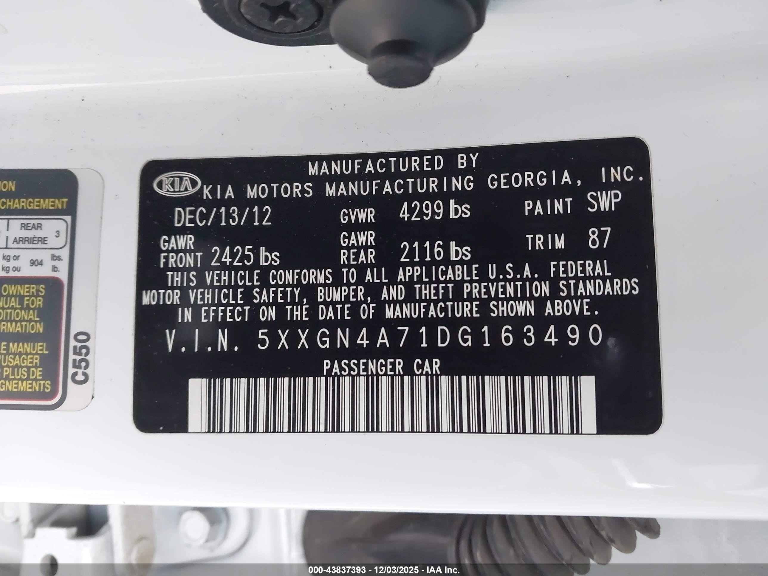 KIA OPTIMA image 9