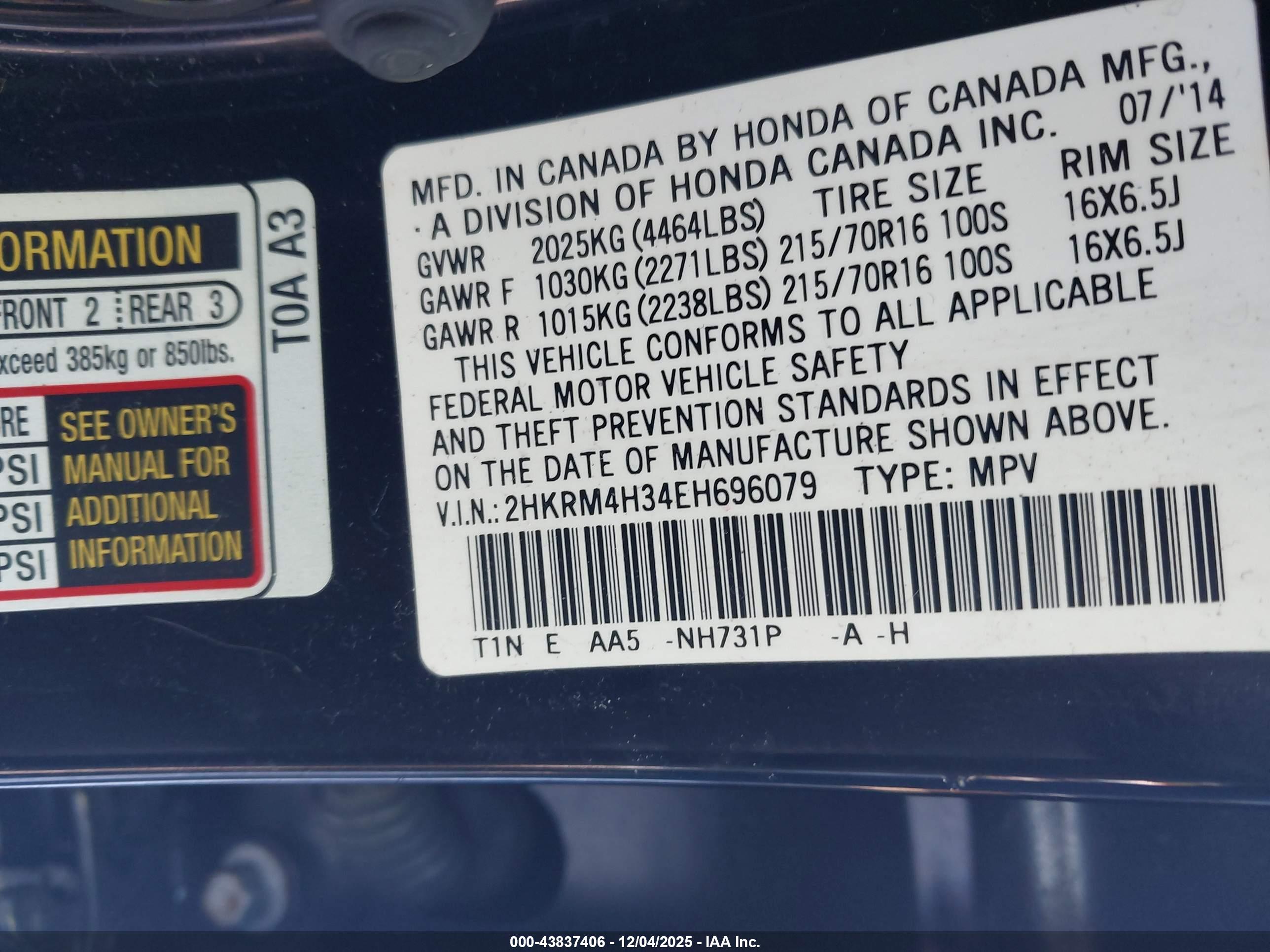 HONDA CR-V image 9