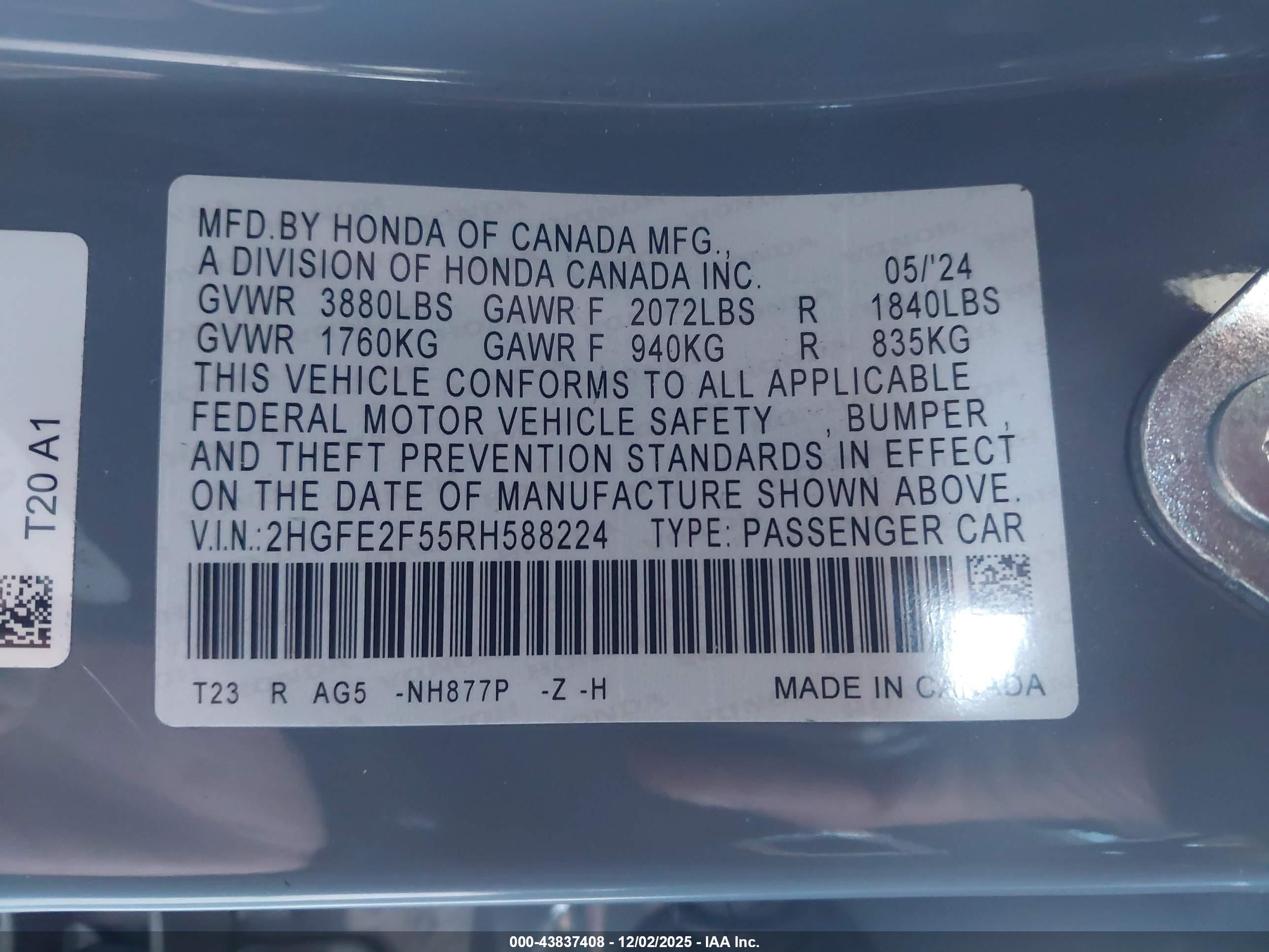 HONDA CIVIC image 9
