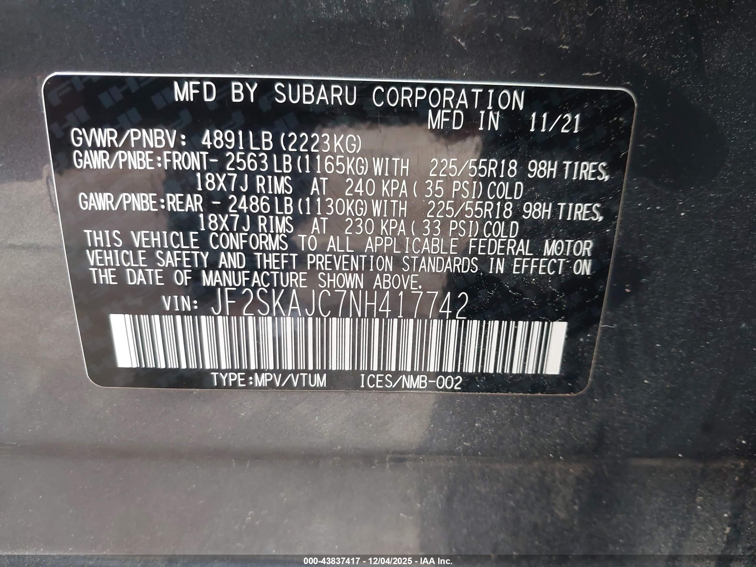 SUBARU FORESTER image 9