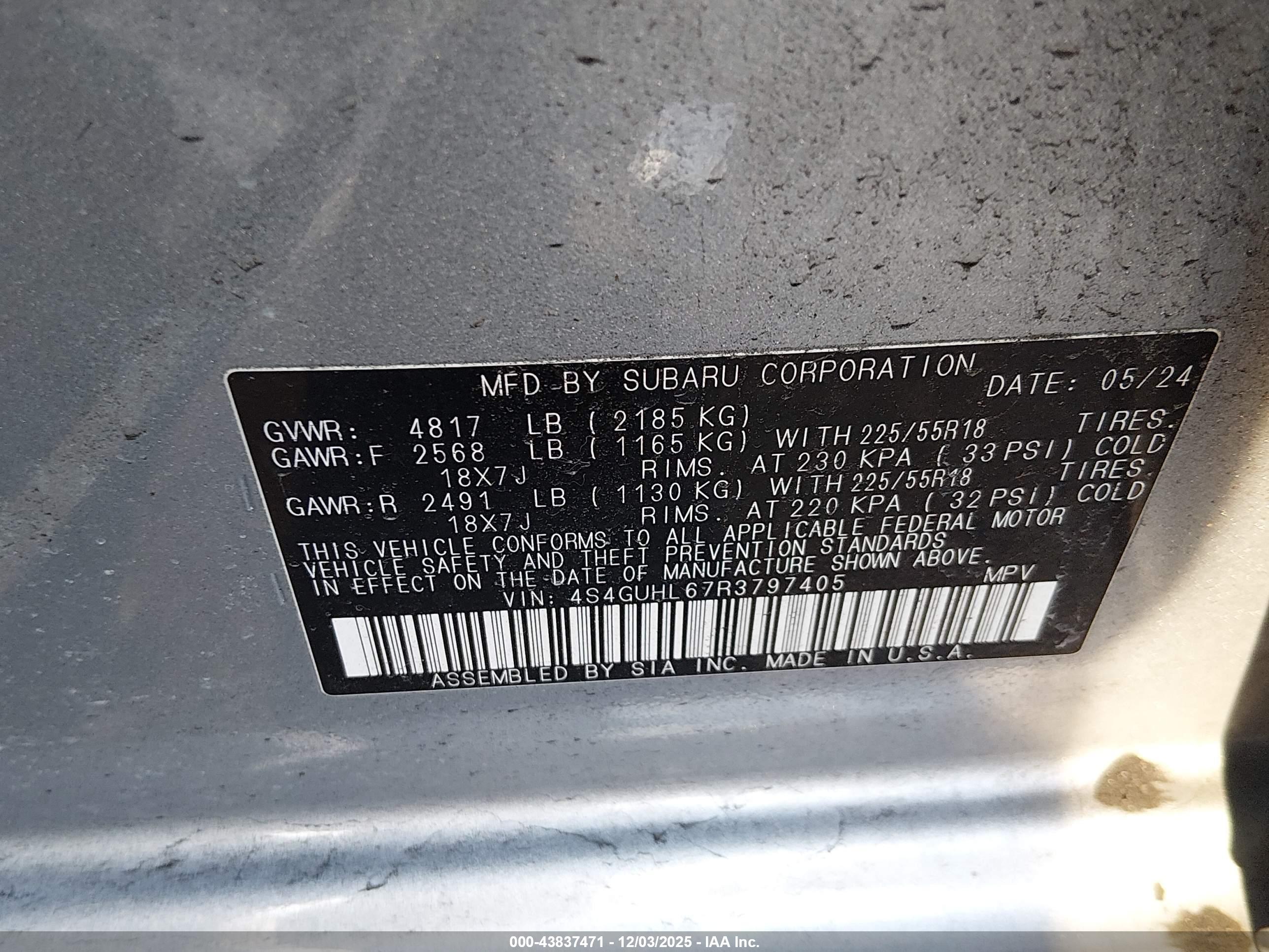 SUBARU CROSSTREK image 9