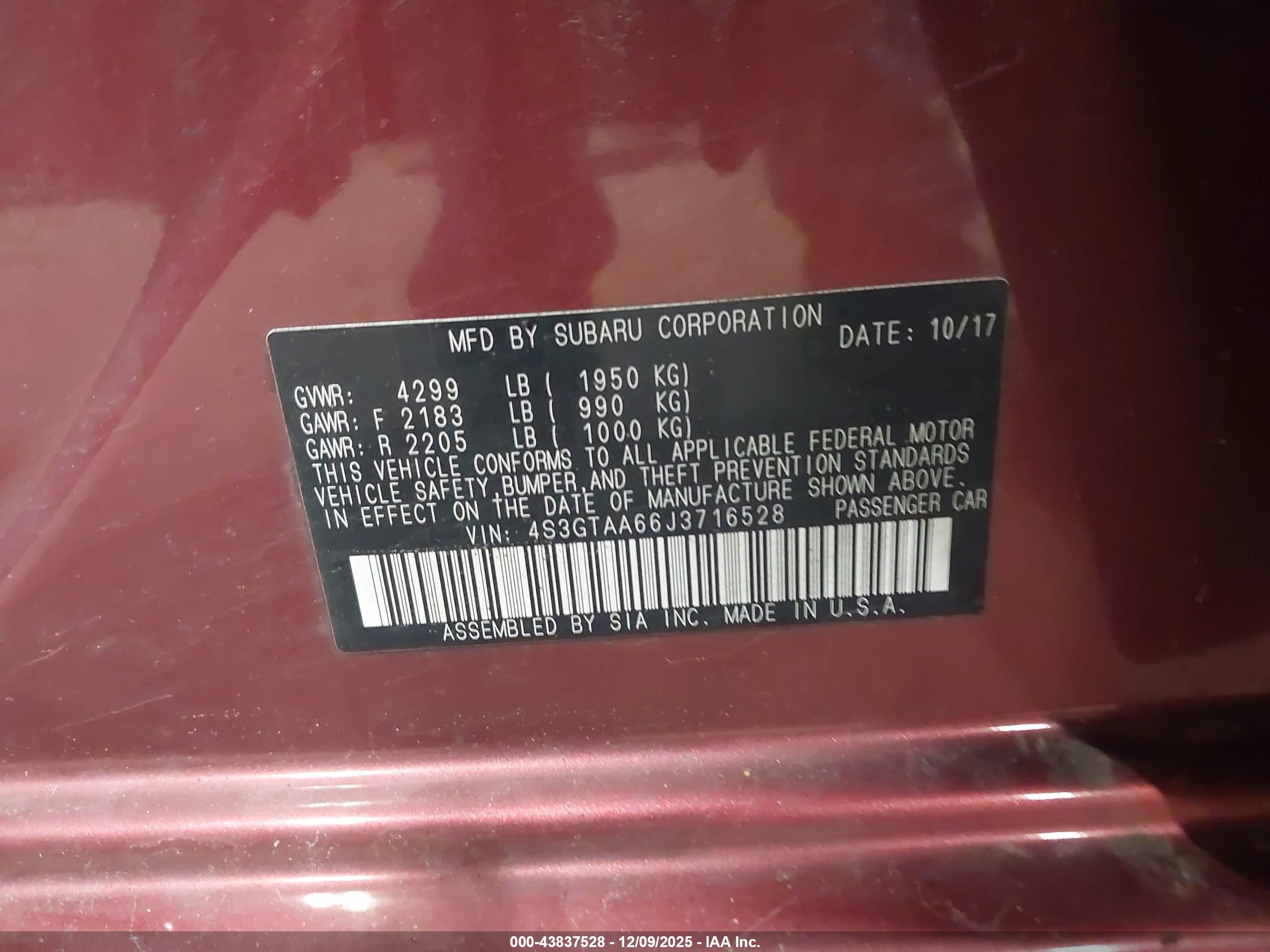 SUBARU IMPREZA image 9