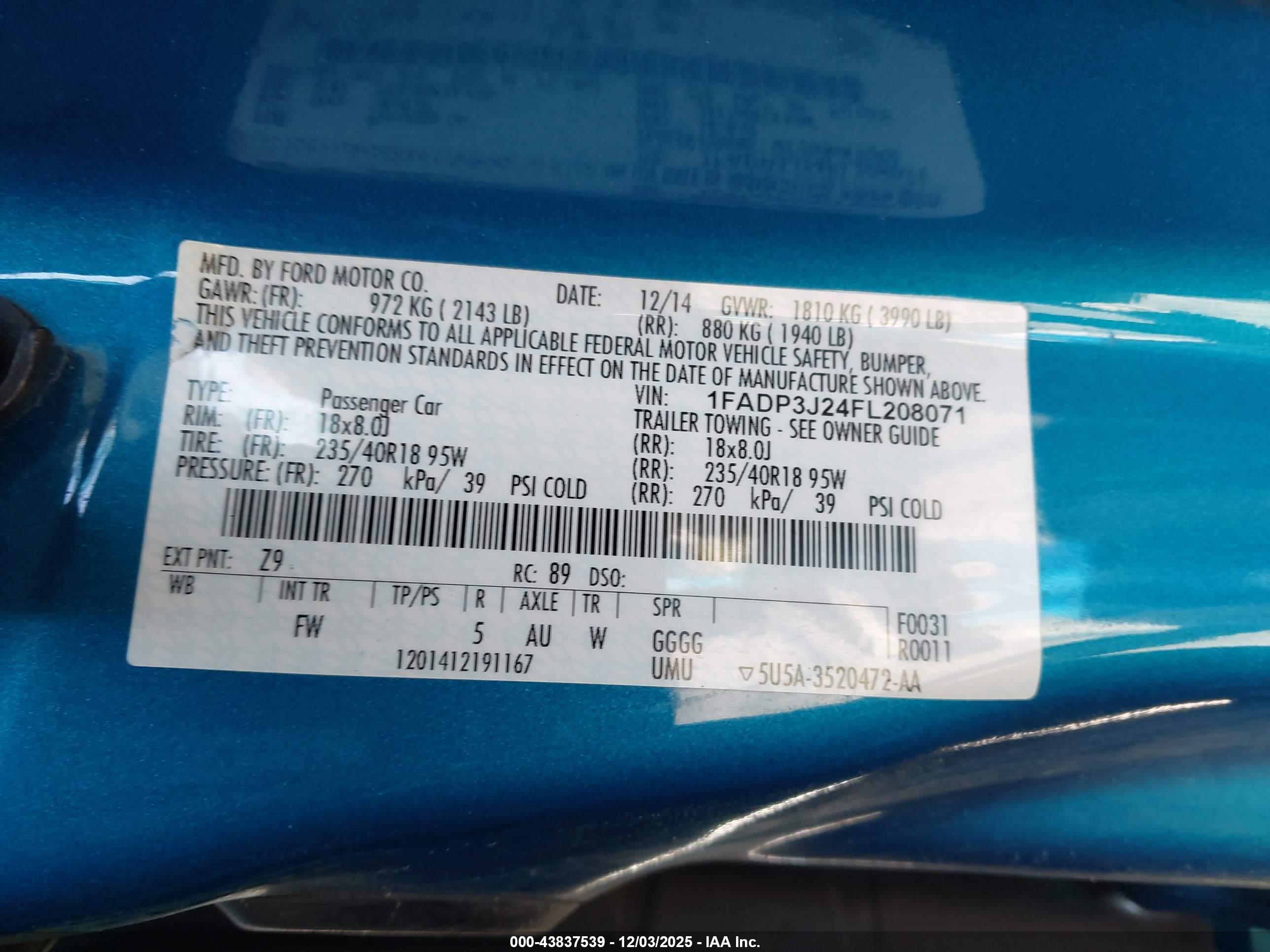 FORD FOCUS image 9