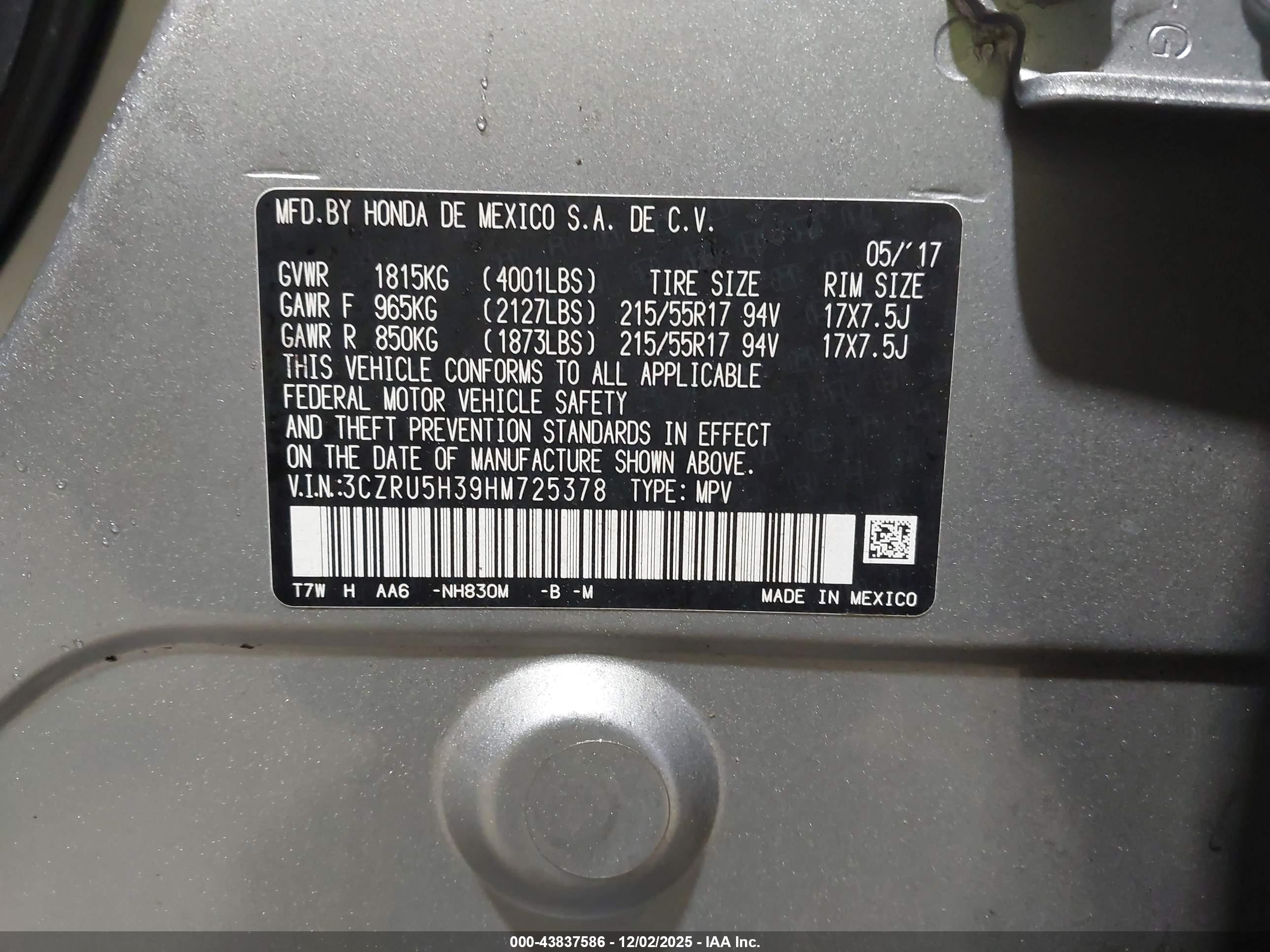 HONDA HR-V image 9