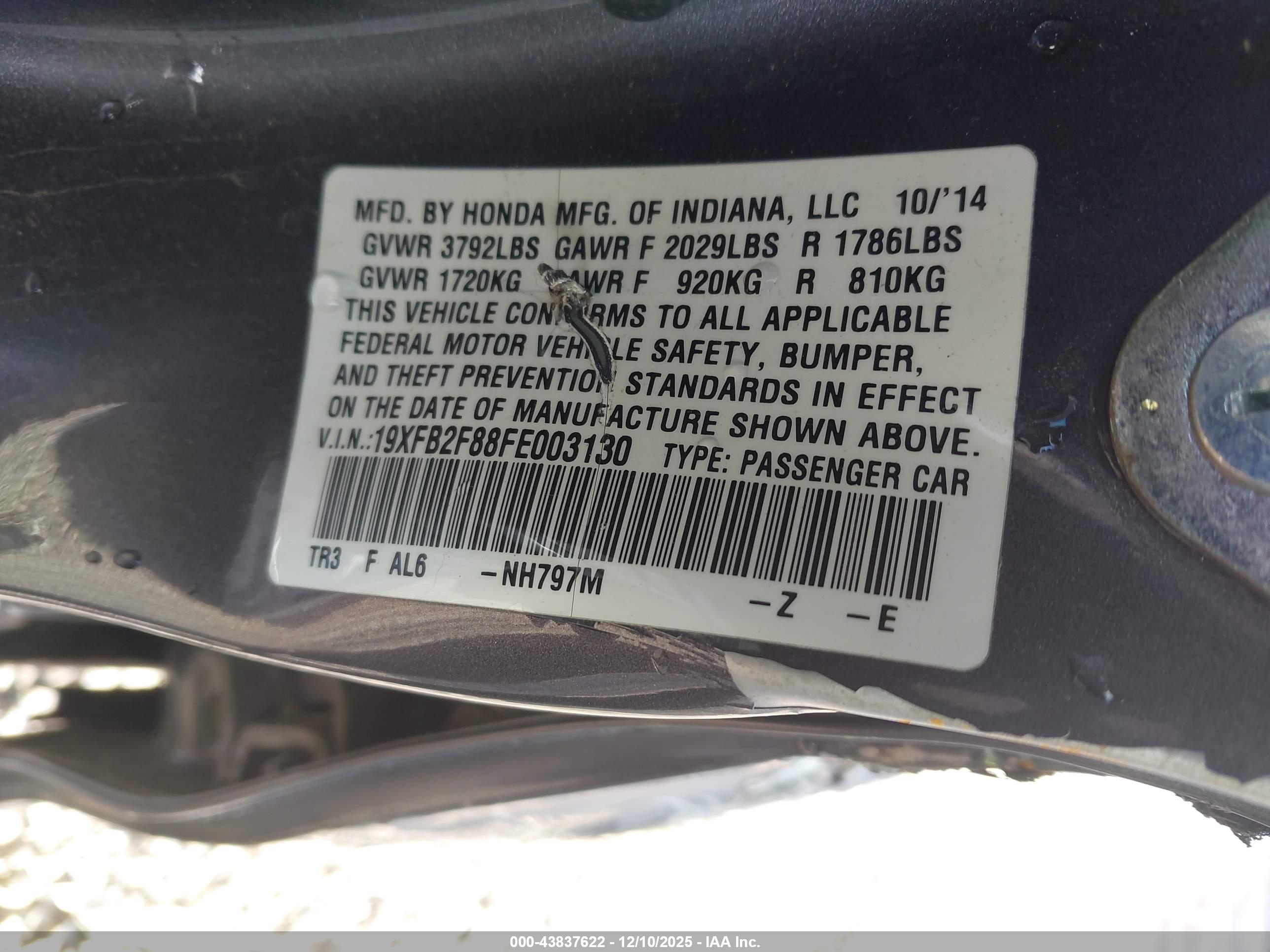 HONDA CIVIC image 9