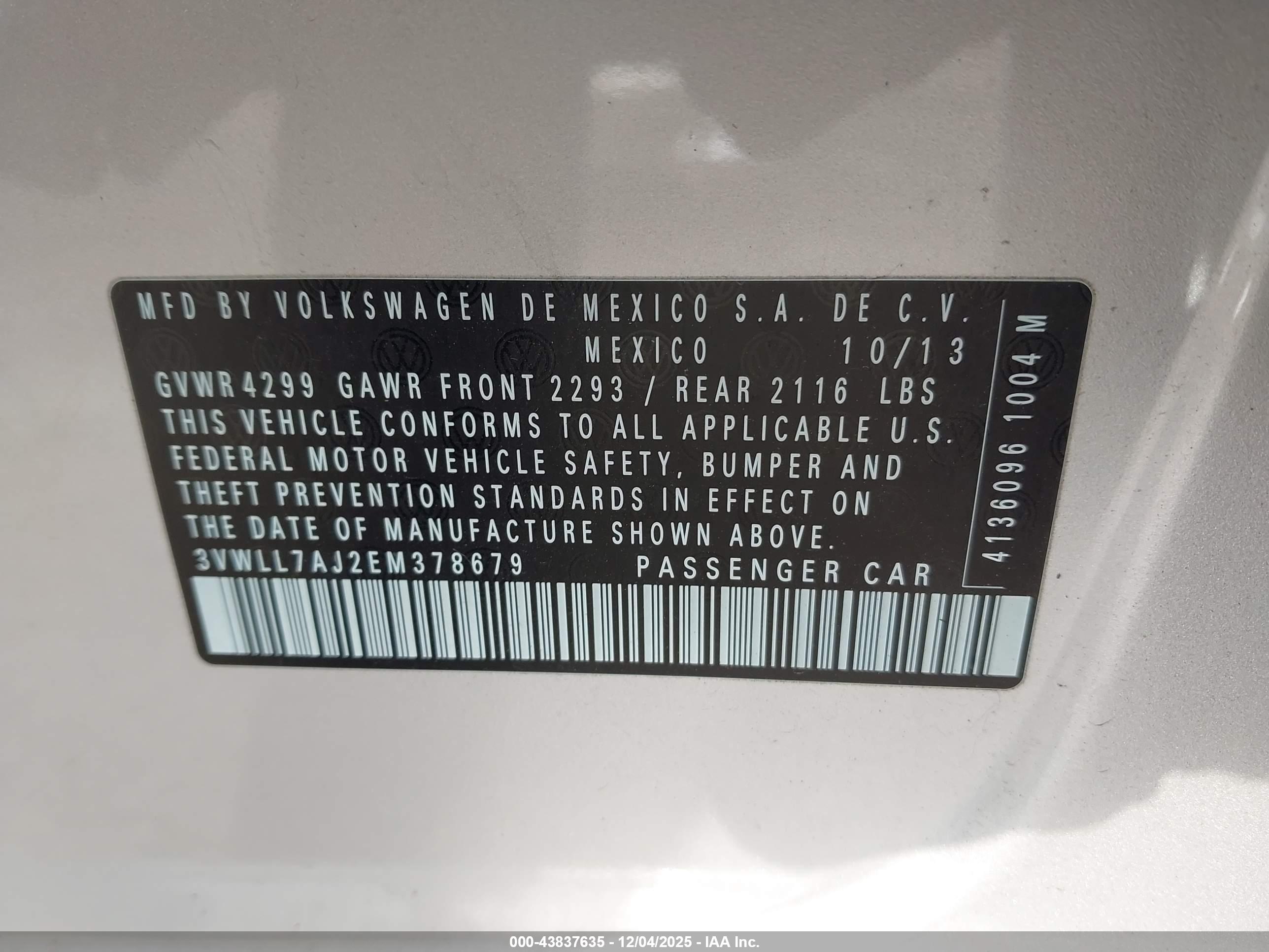 VOLKSWAGEN JETTA image 9