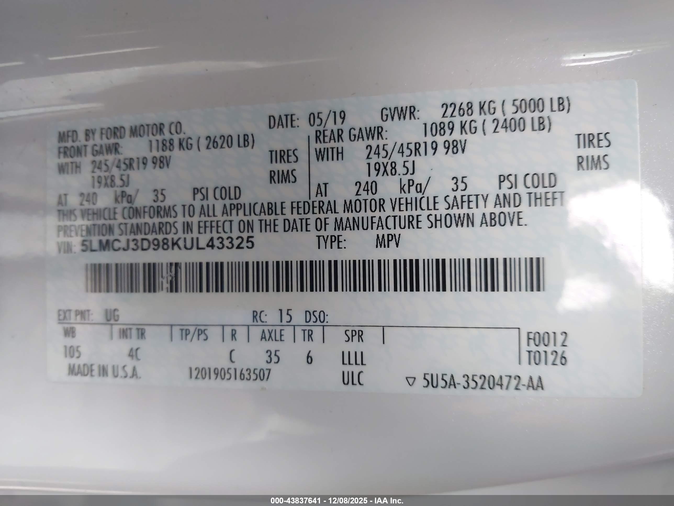 LINCOLN MKC image 9