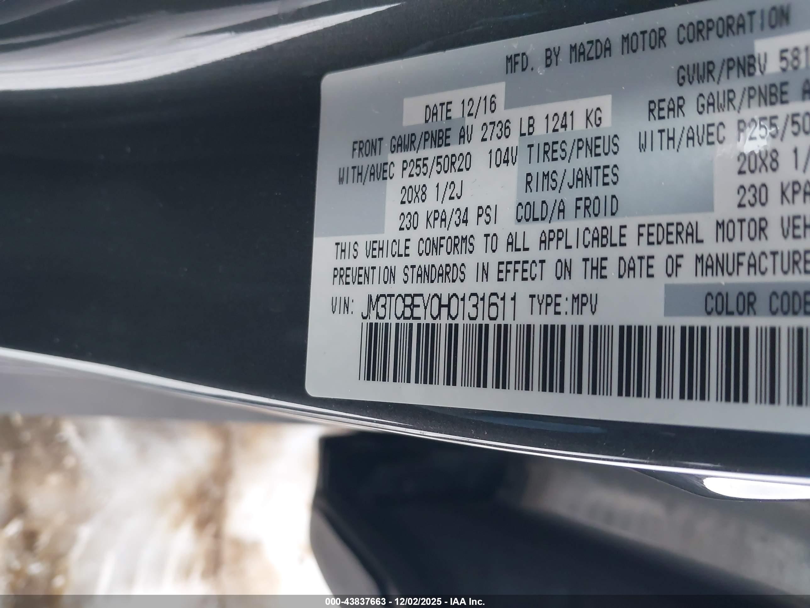 MAZDA CX-9 image 9