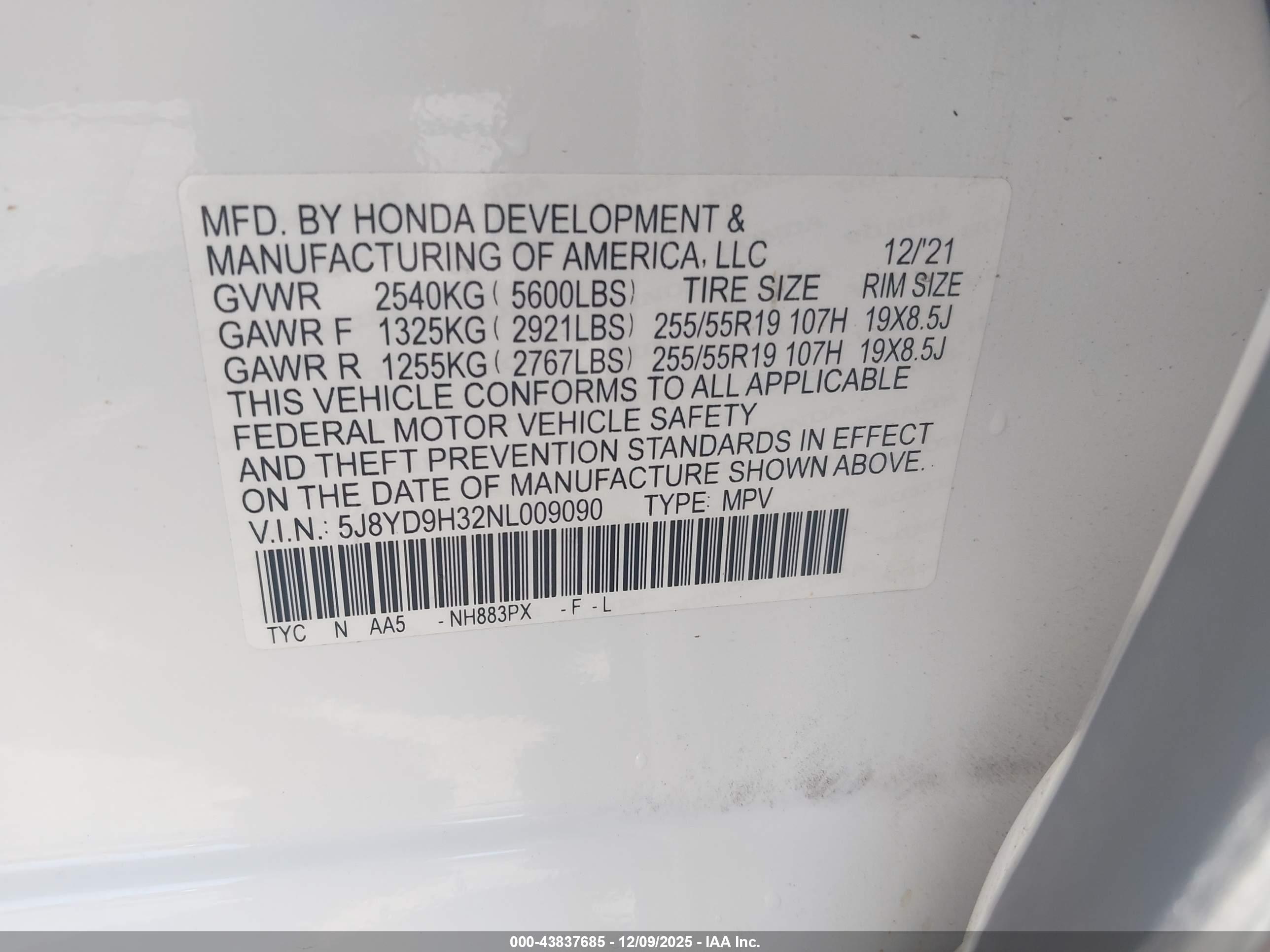 ACURA MDX image 9