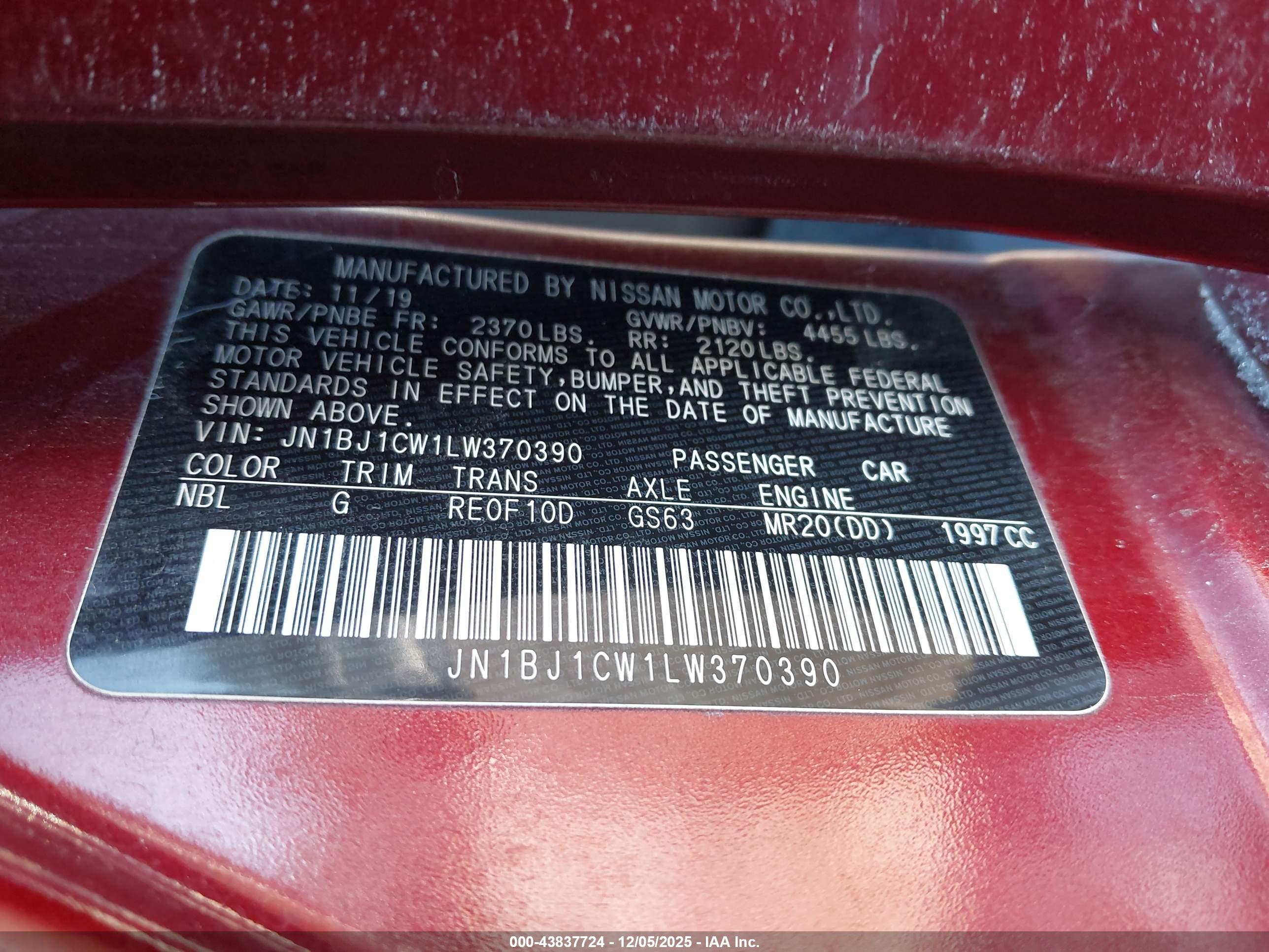 NISSAN ROGUE image 9