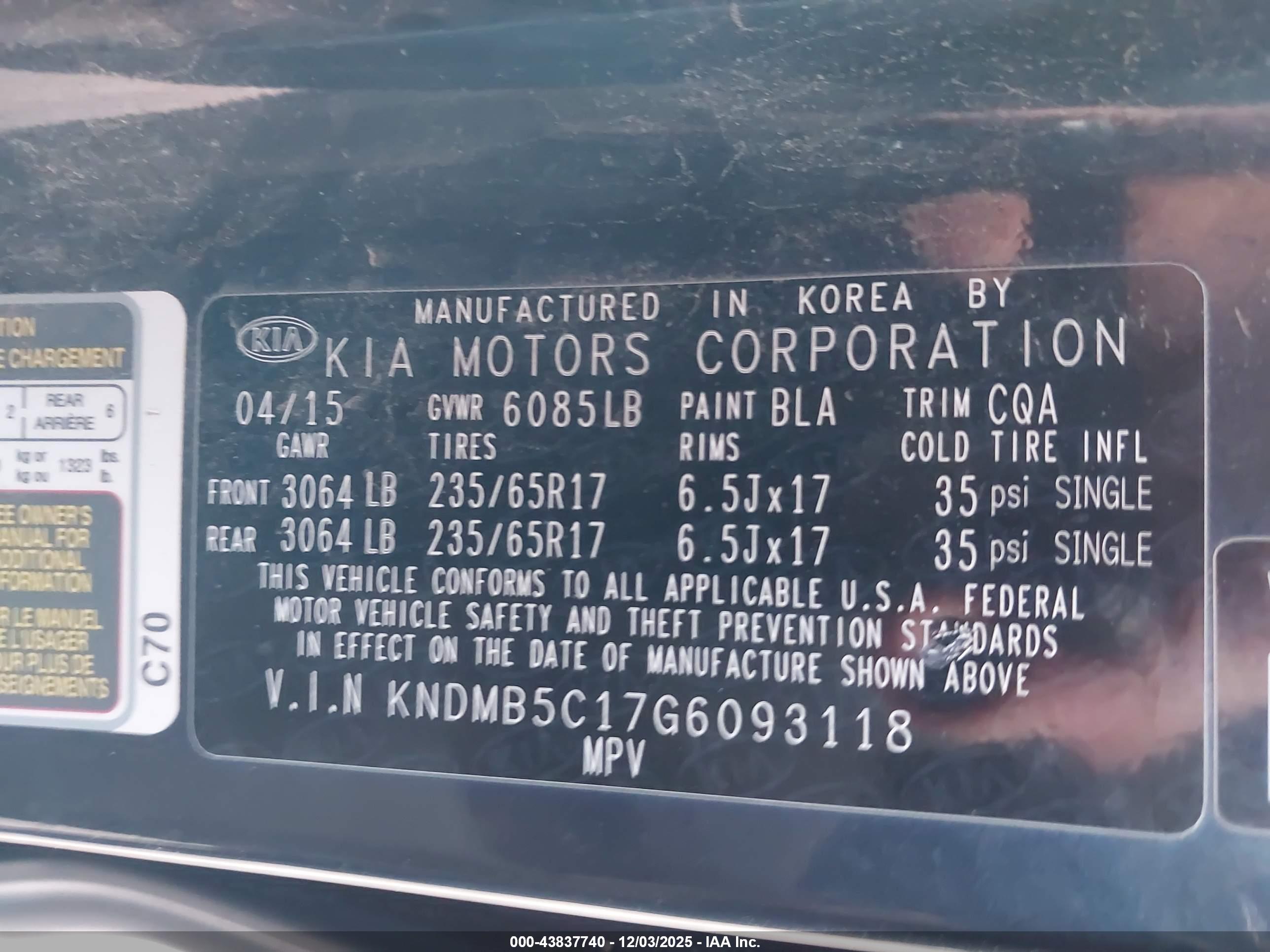 KIA SEDONA image 9