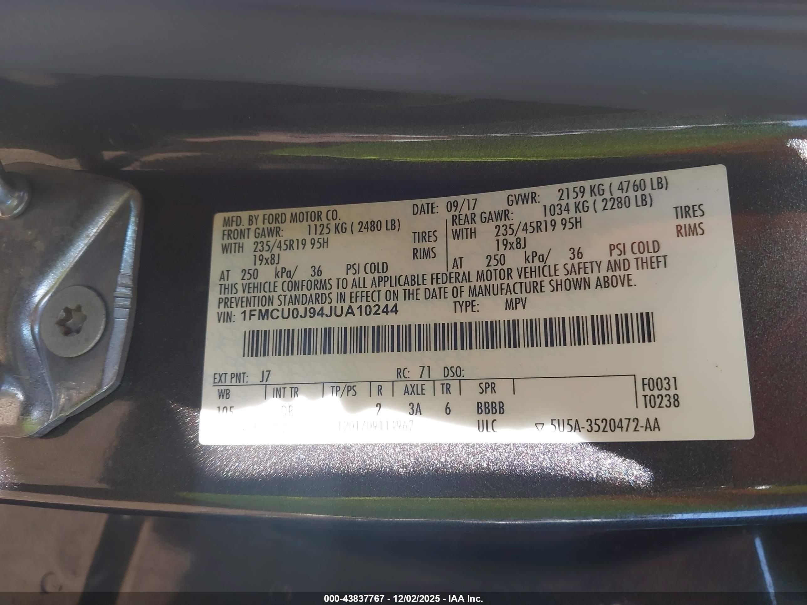 FORD ESCAPE image 9