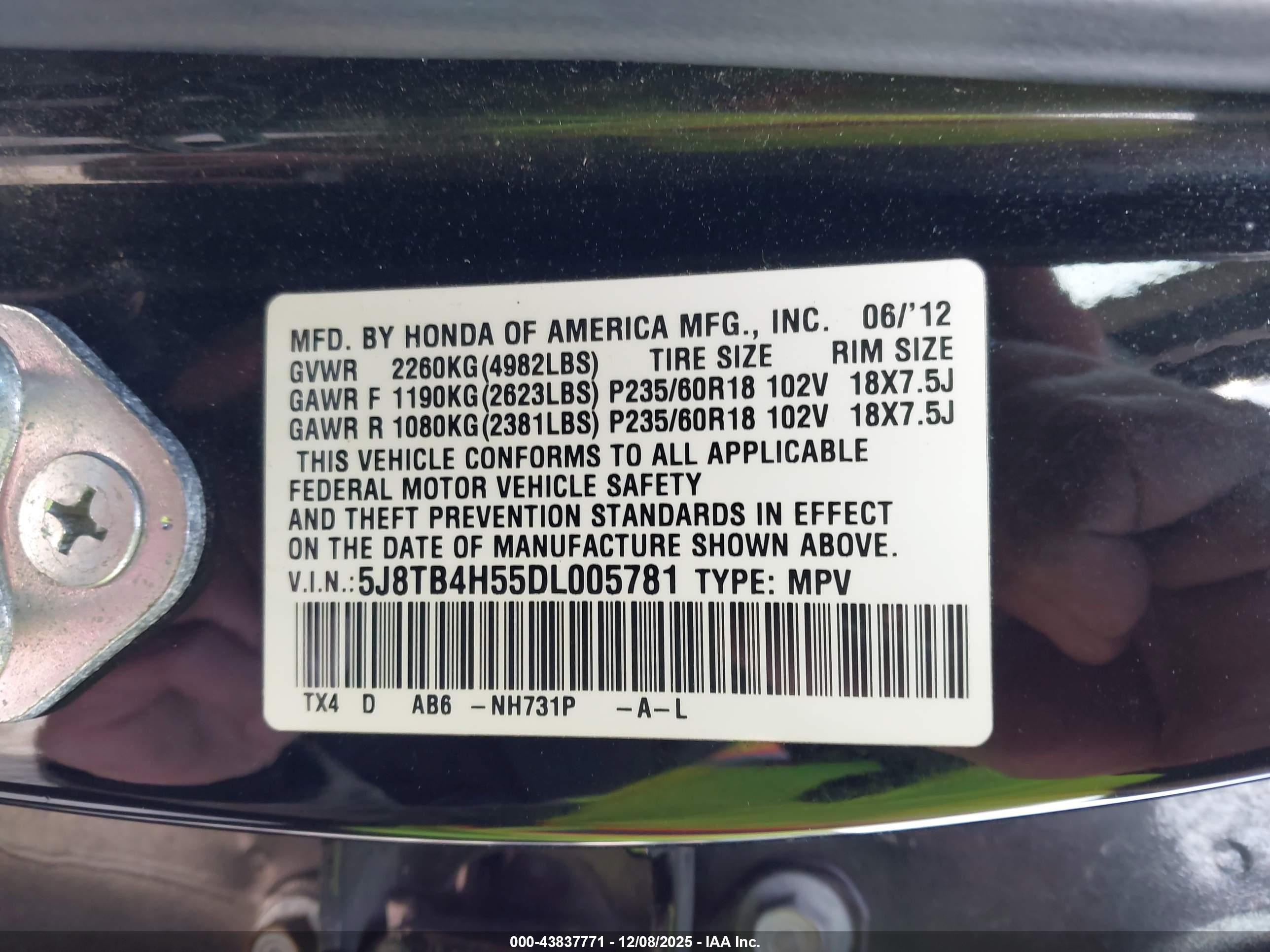 ACURA RDX image 9