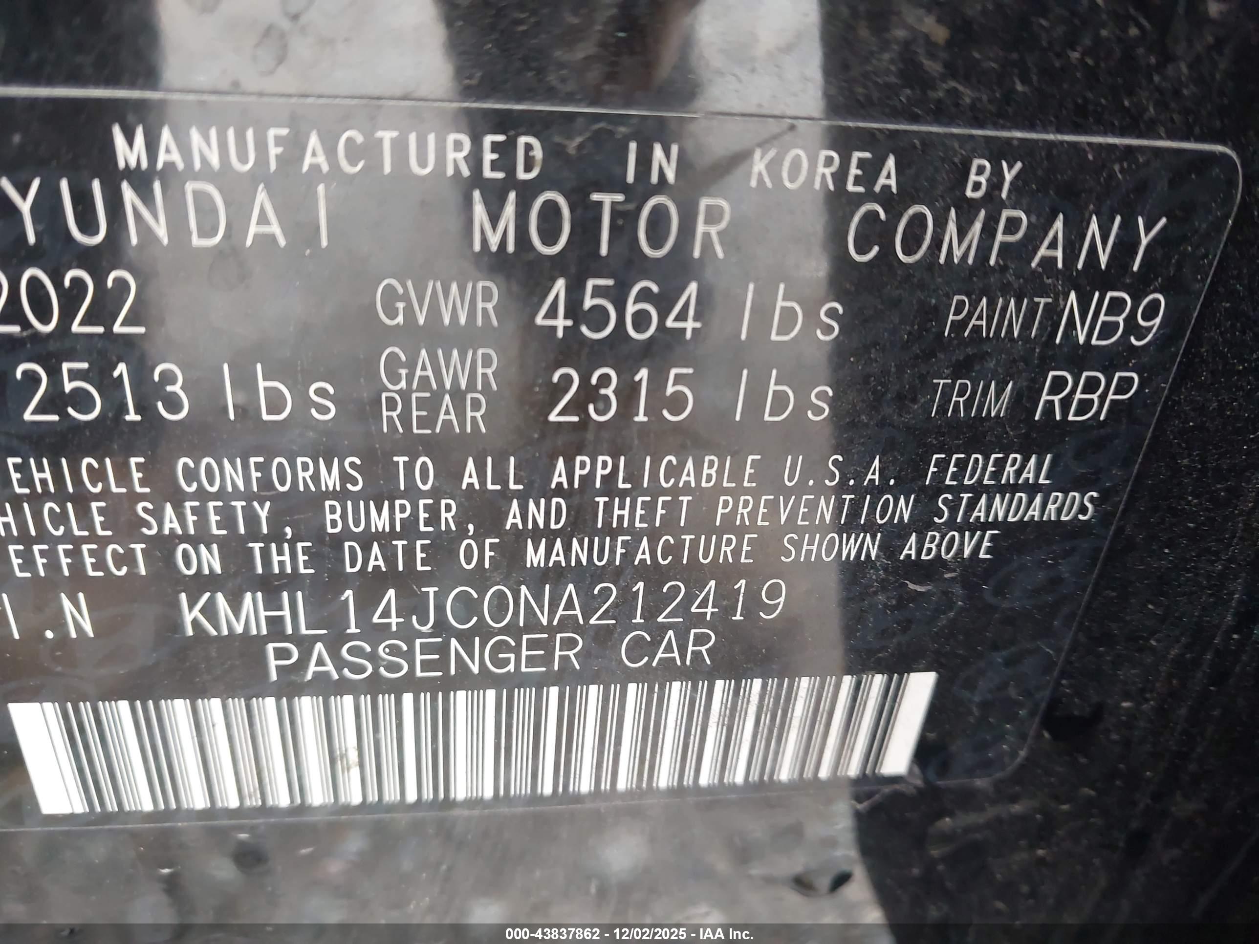 HYUNDAI SONATA image 9