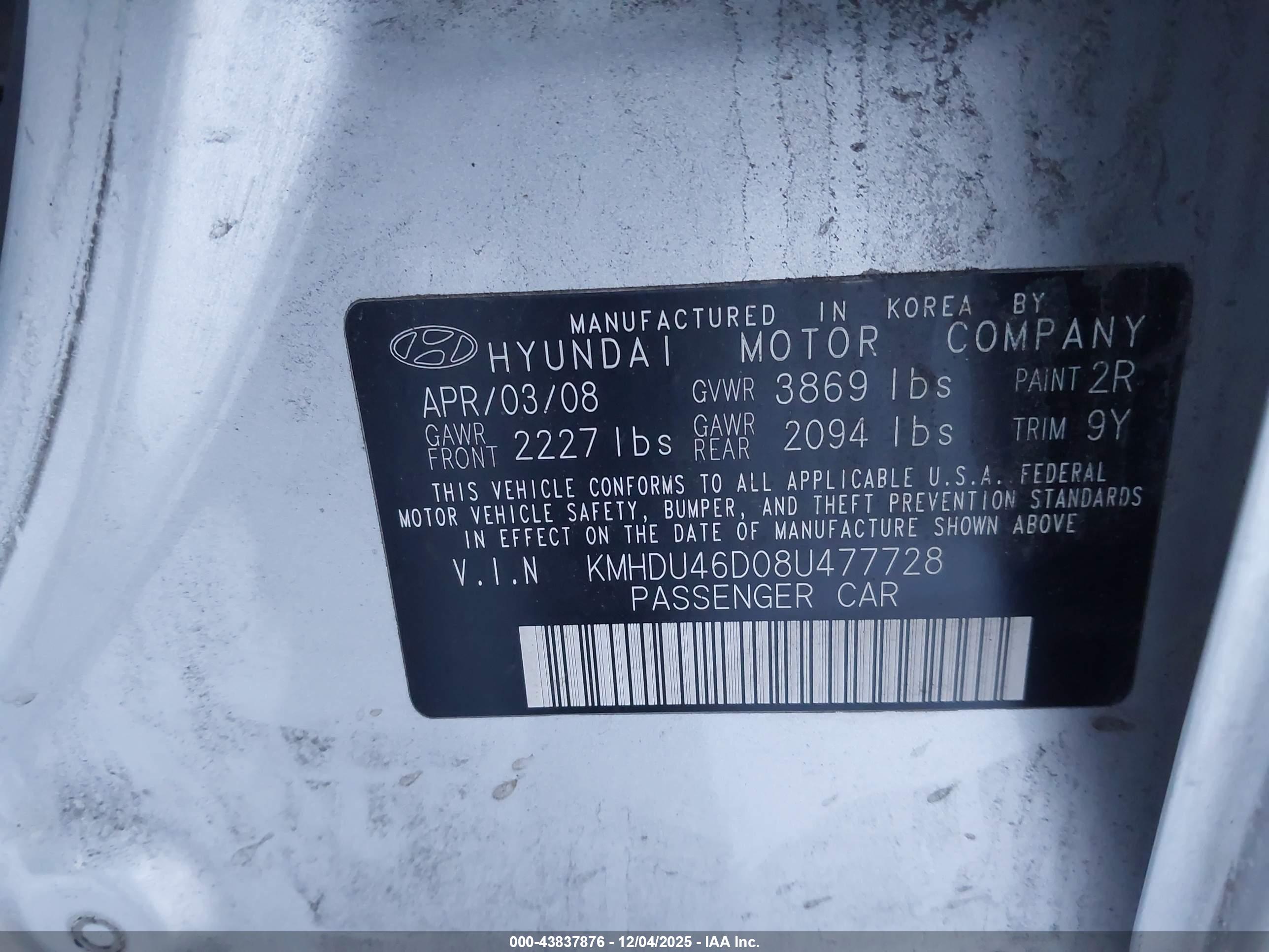HYUNDAI ELANTRA image 9