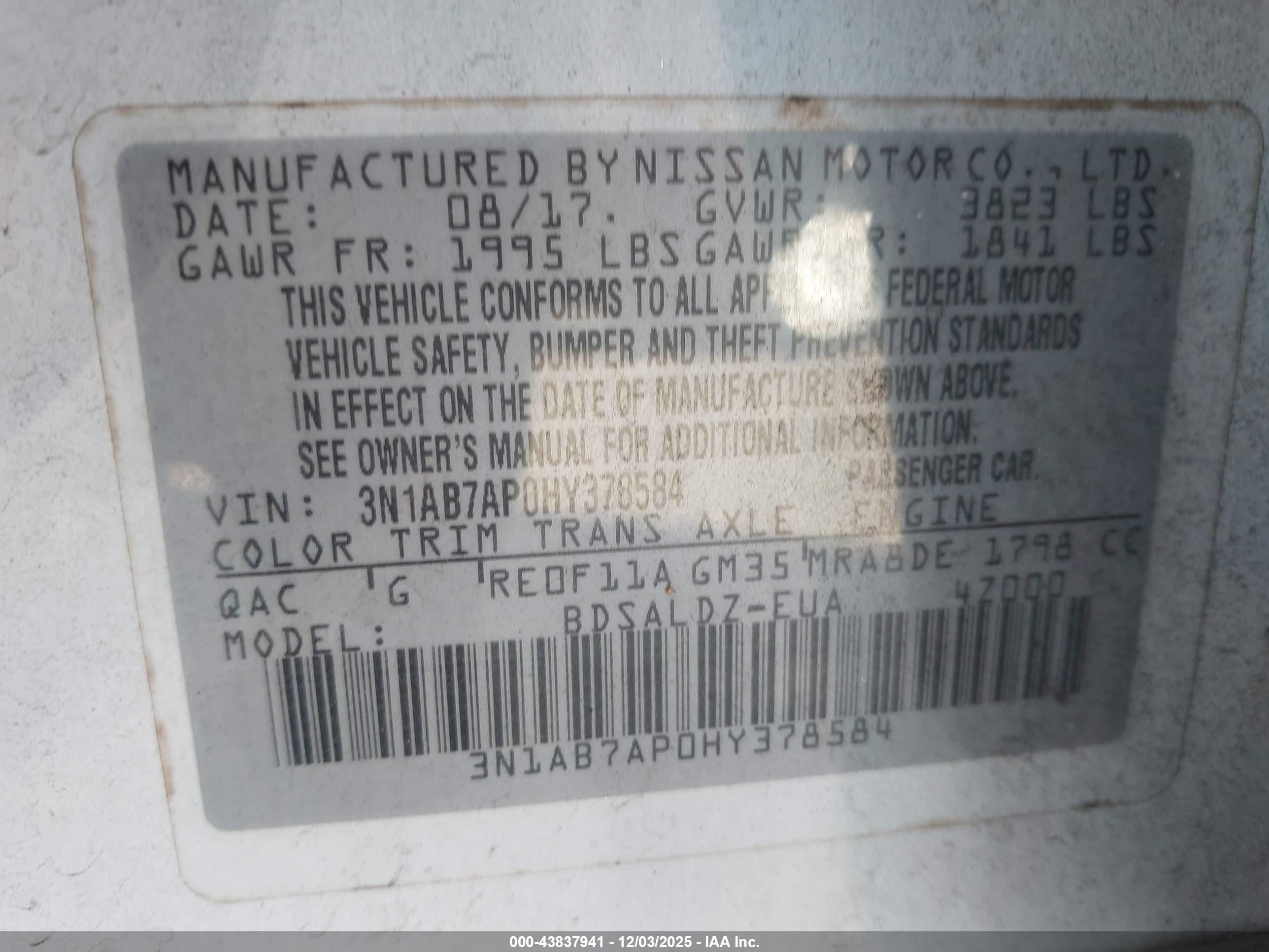 NISSAN SENTRA image 9