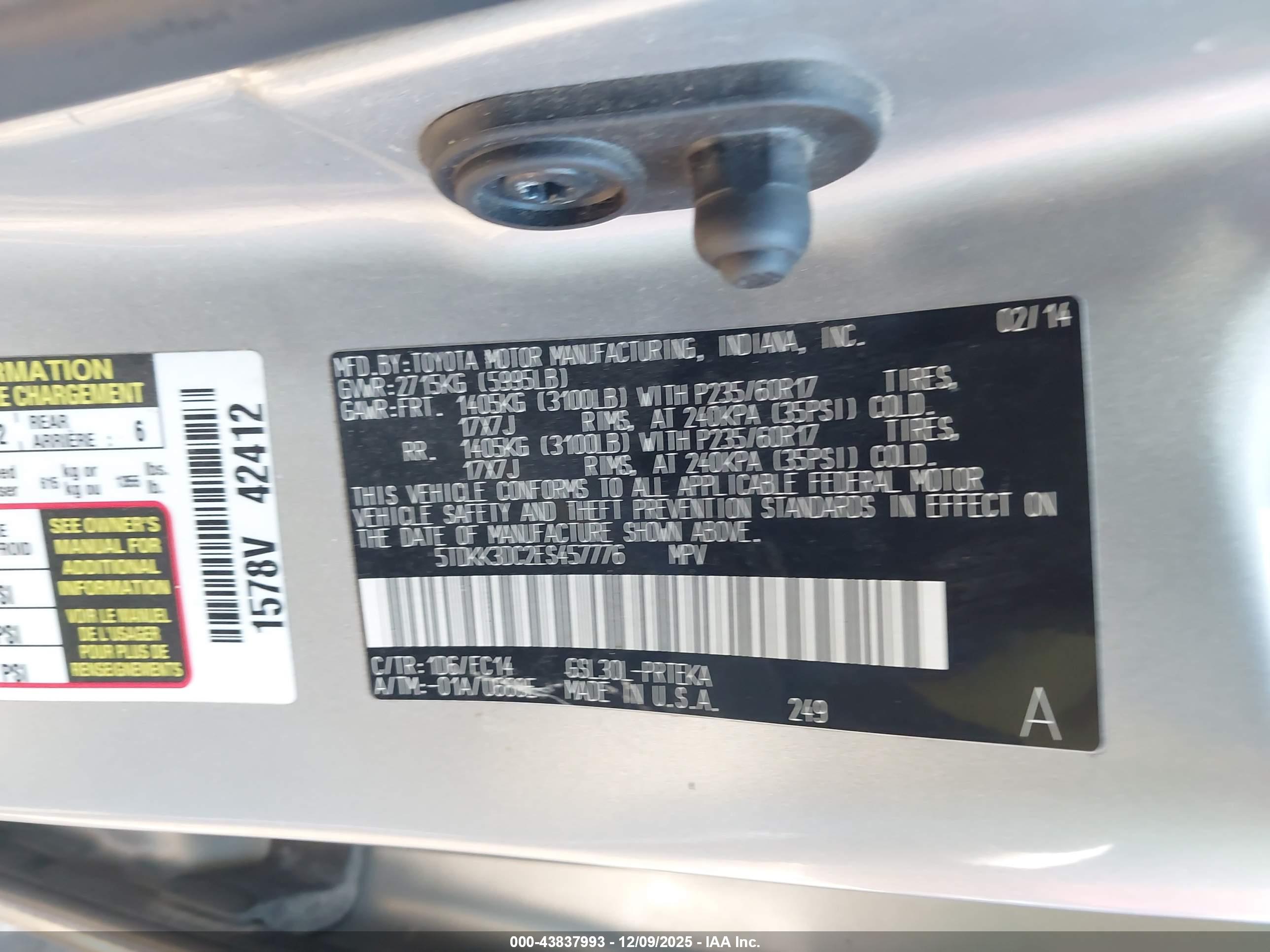 TOYOTA SIENNA image 9