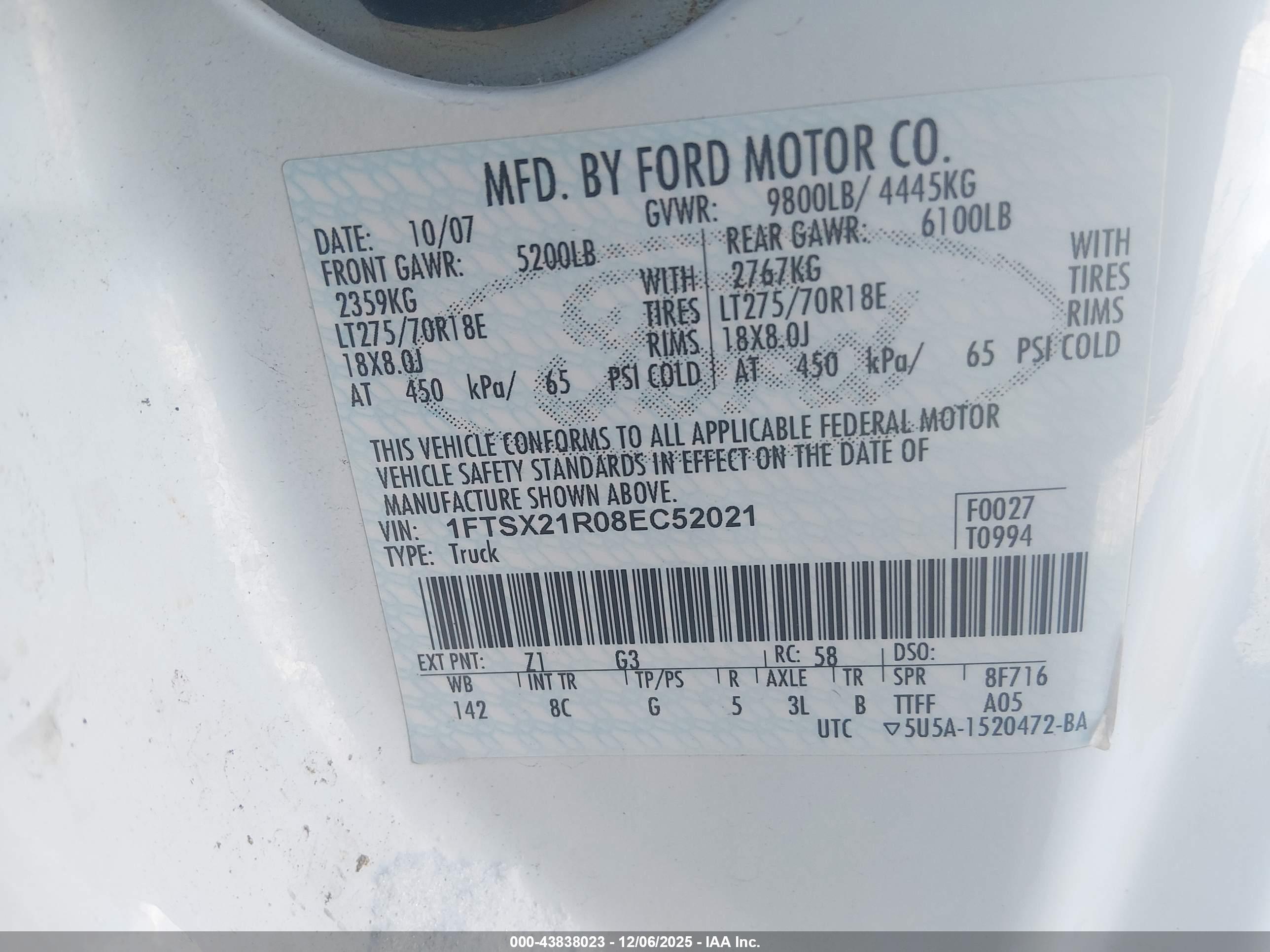 FORD F-250 image 9