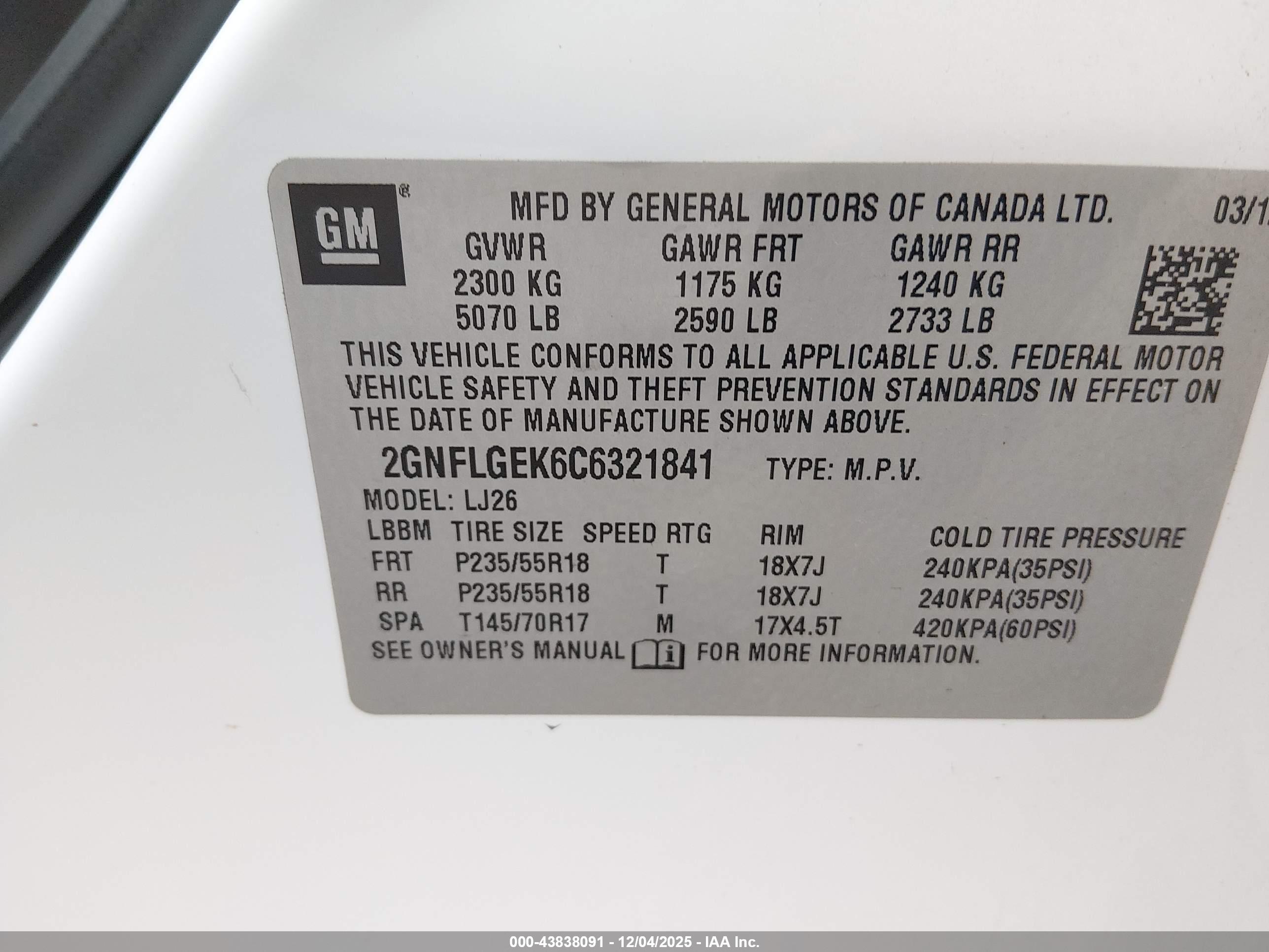CHEVROLET EQUINOX image 9