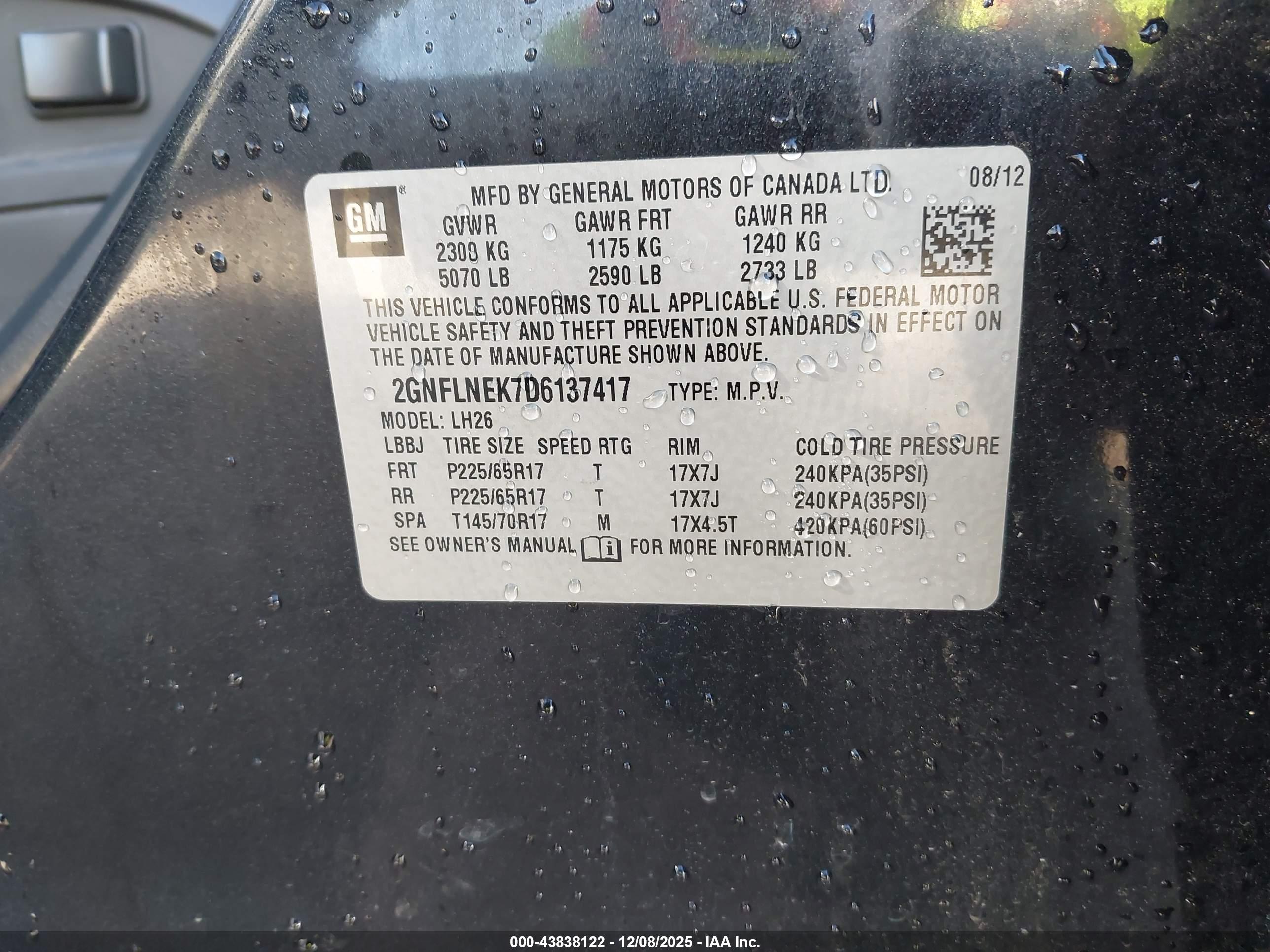 CHEVROLET EQUINOX image 9