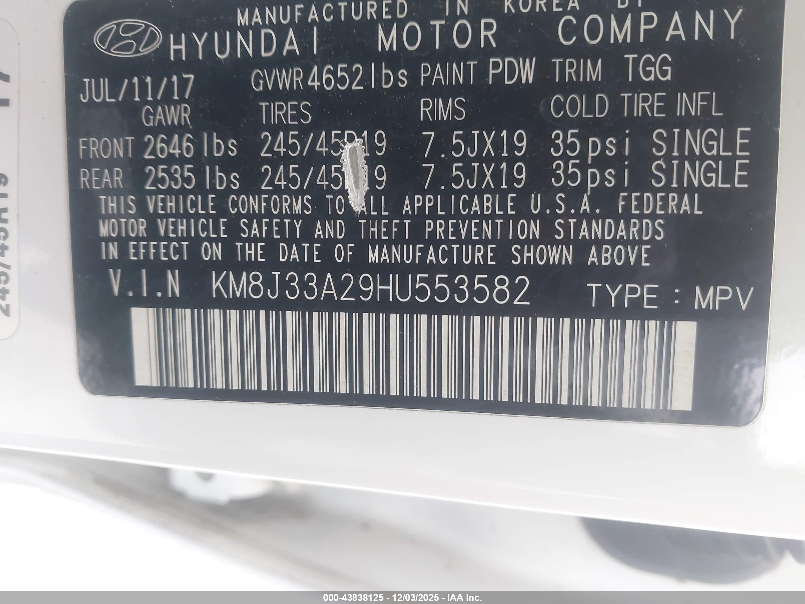 HYUNDAI TUCSON image 9