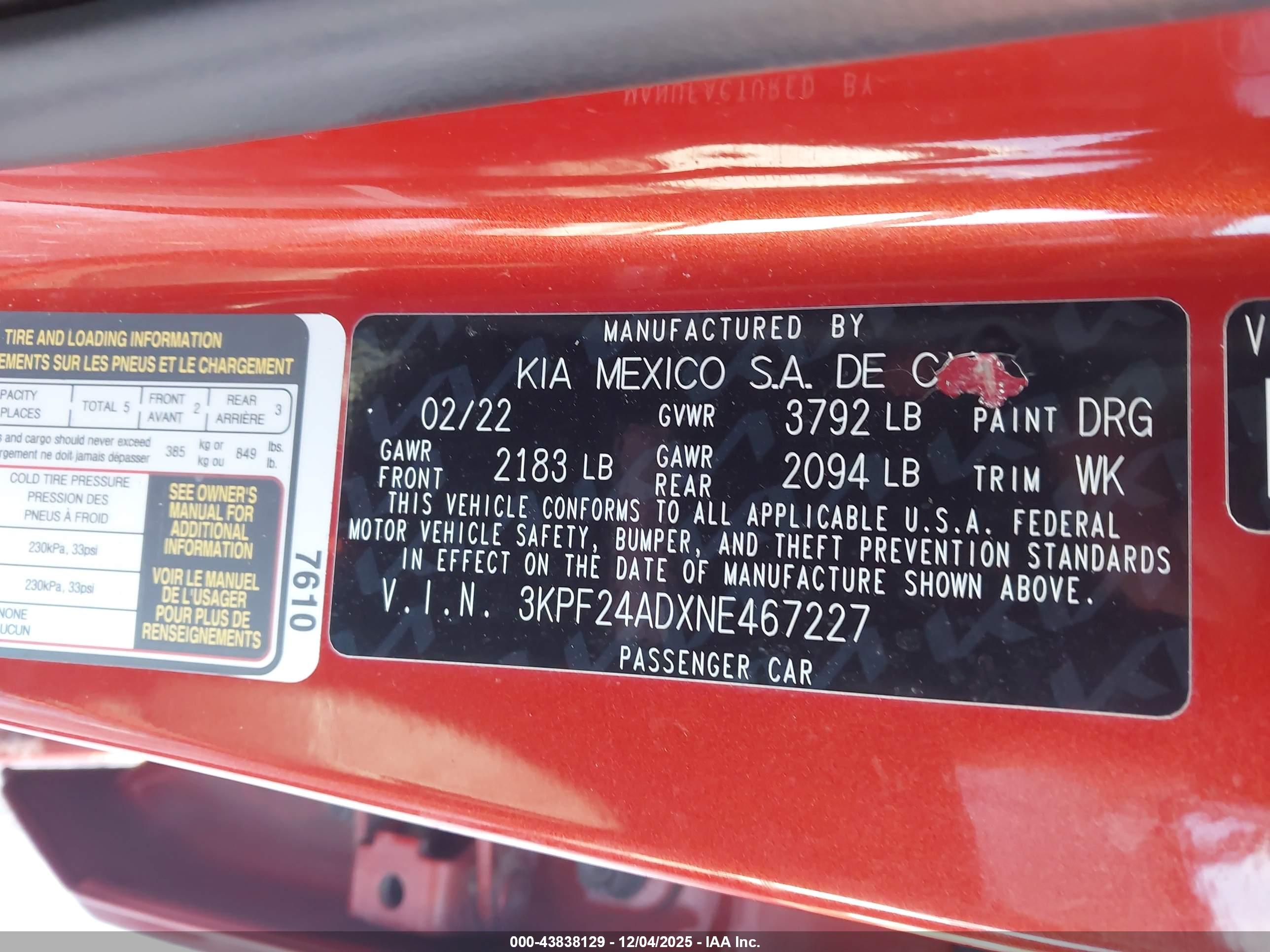 KIA FORTE image 9