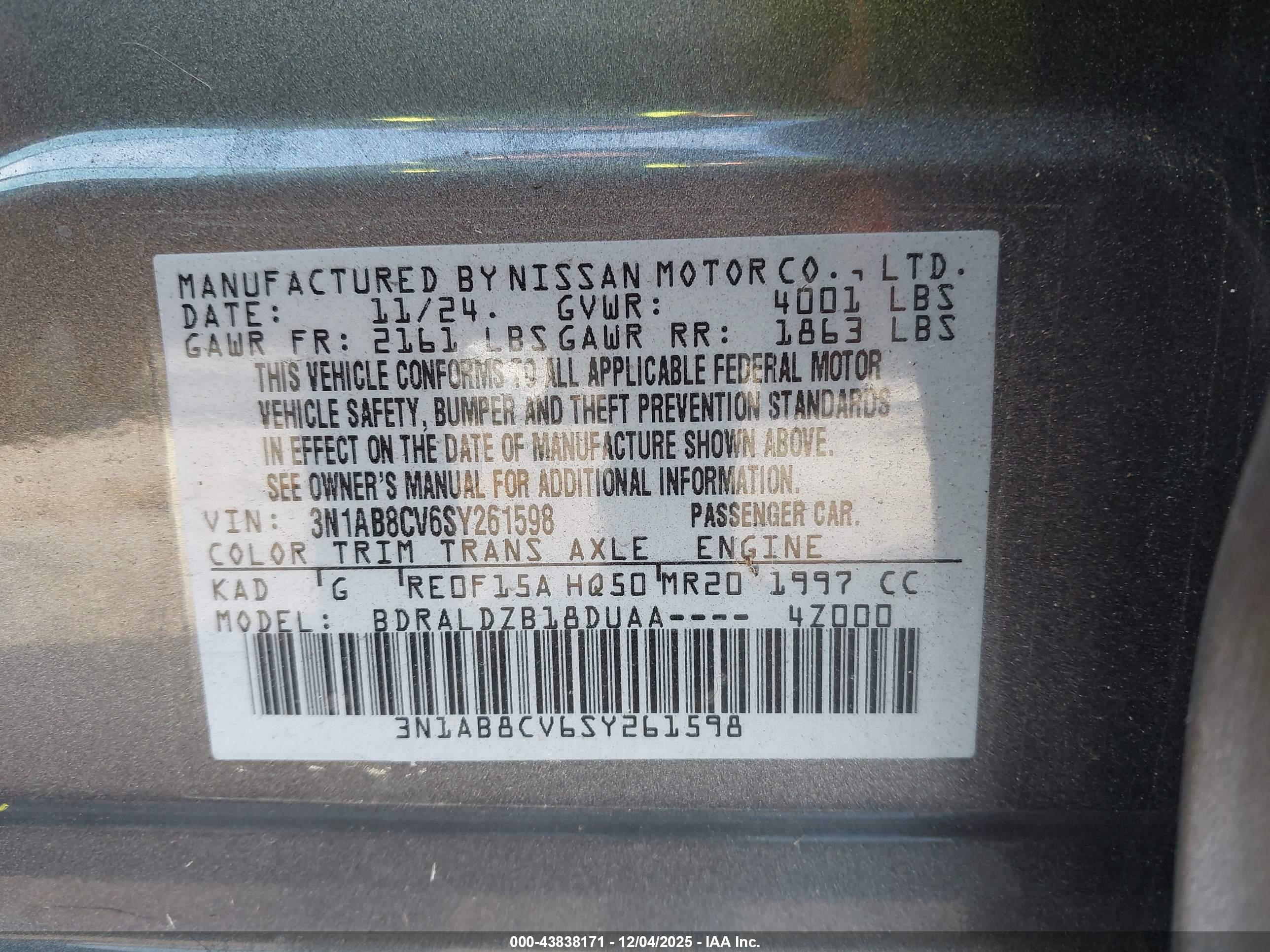 NISSAN SENTRA image 9