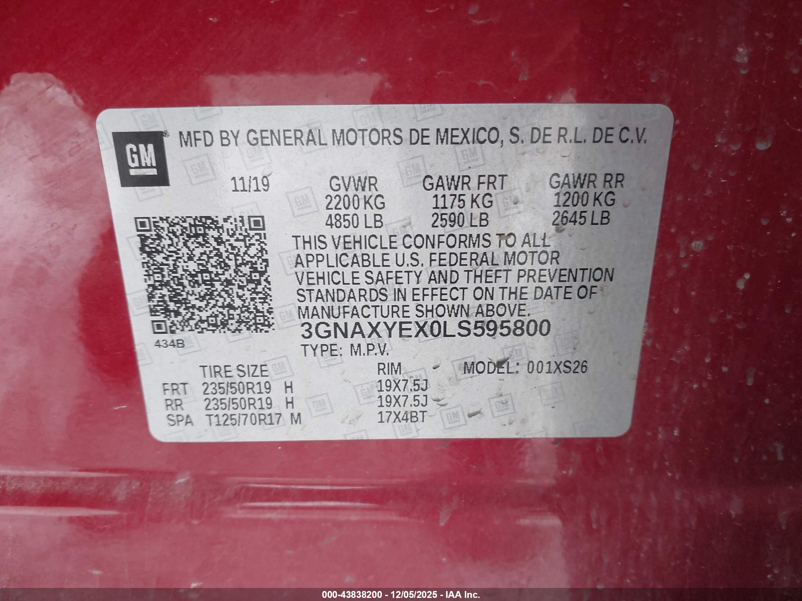 CHEVROLET EQUINOX image 9