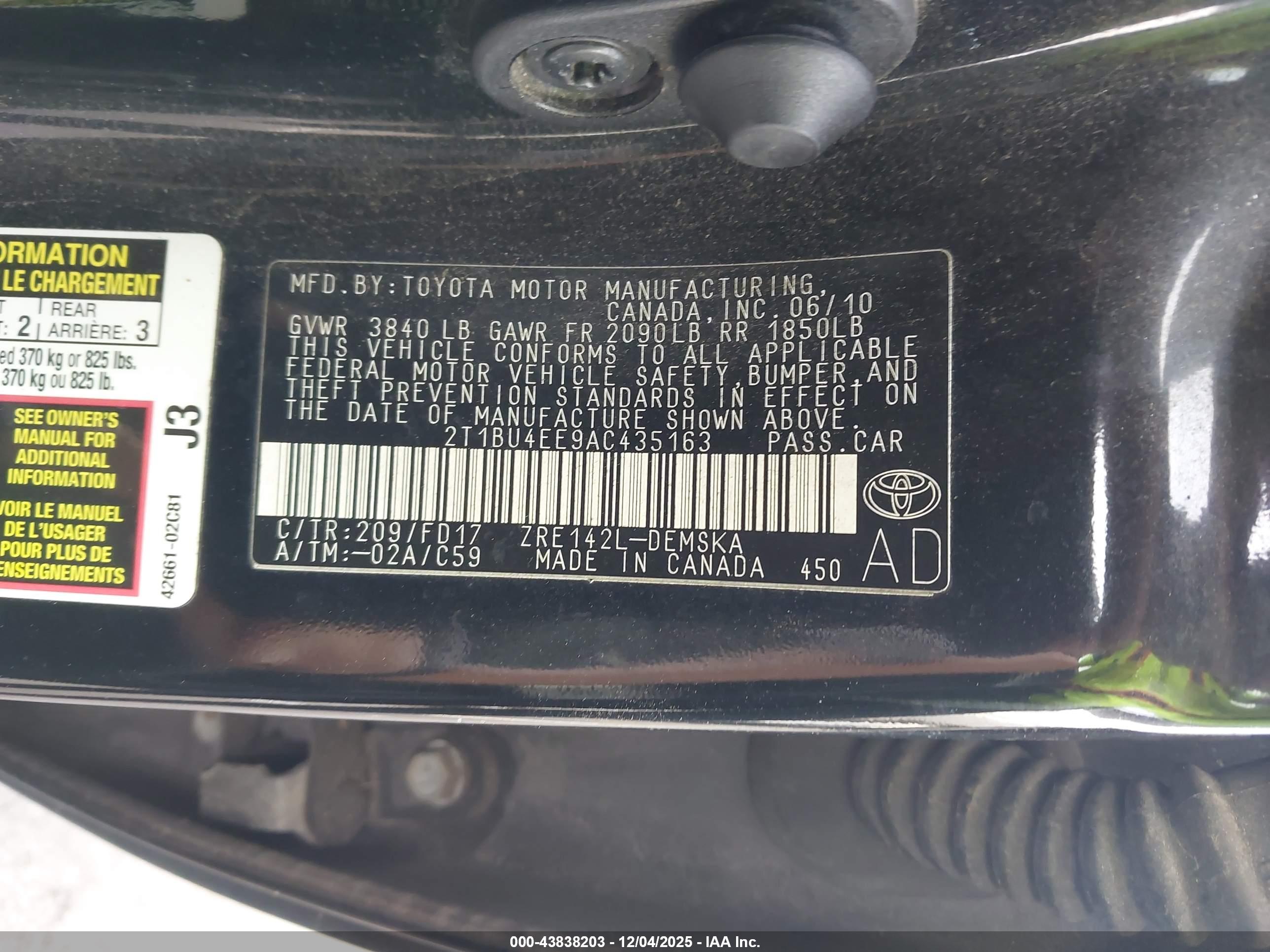 TOYOTA COROLLA image 9