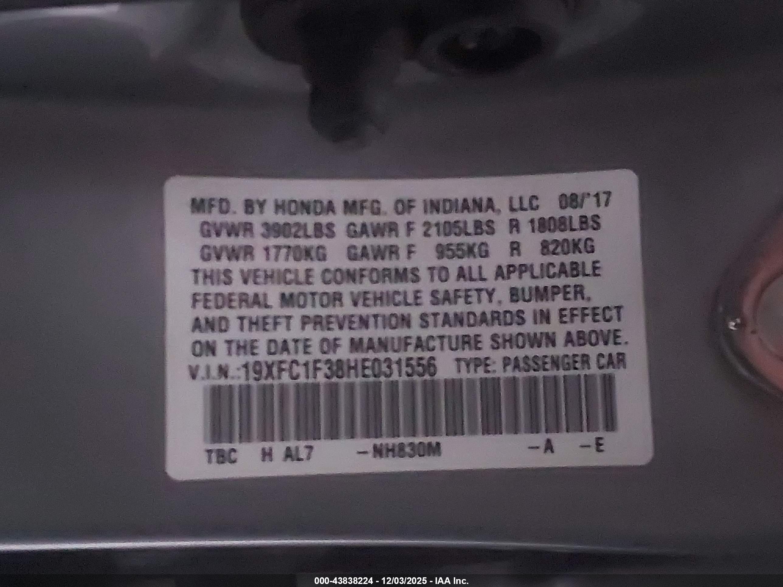 HONDA CIVIC image 9