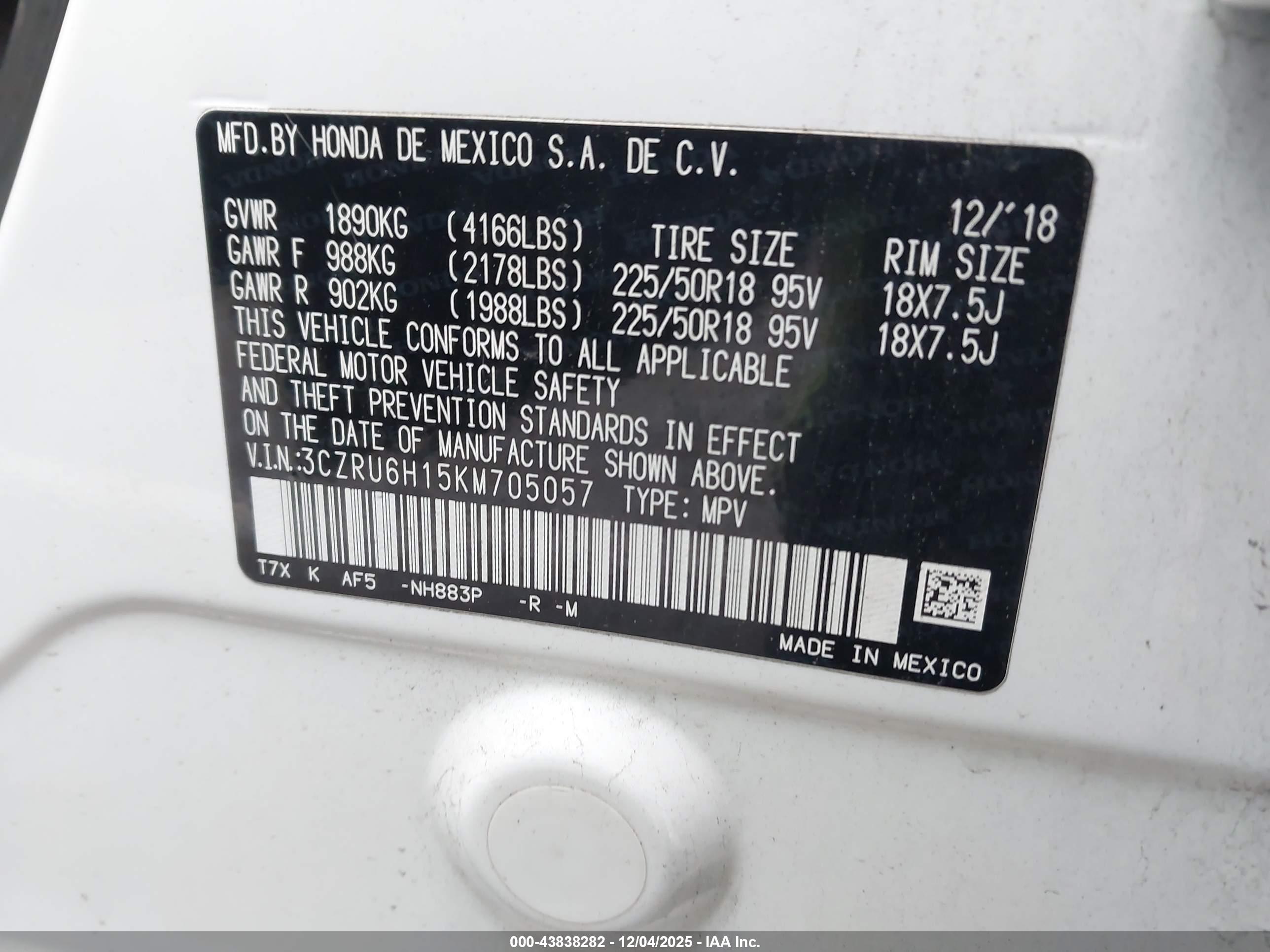 HONDA HR-V image 9