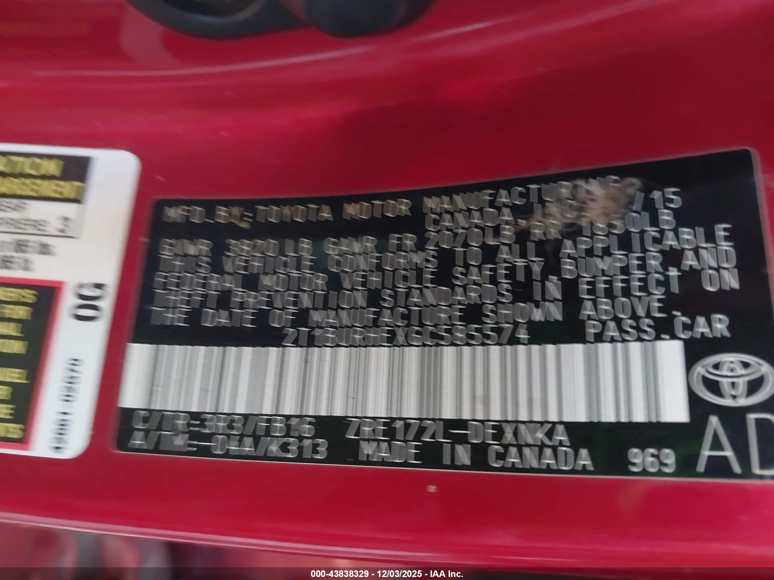 TOYOTA COROLLA image 9