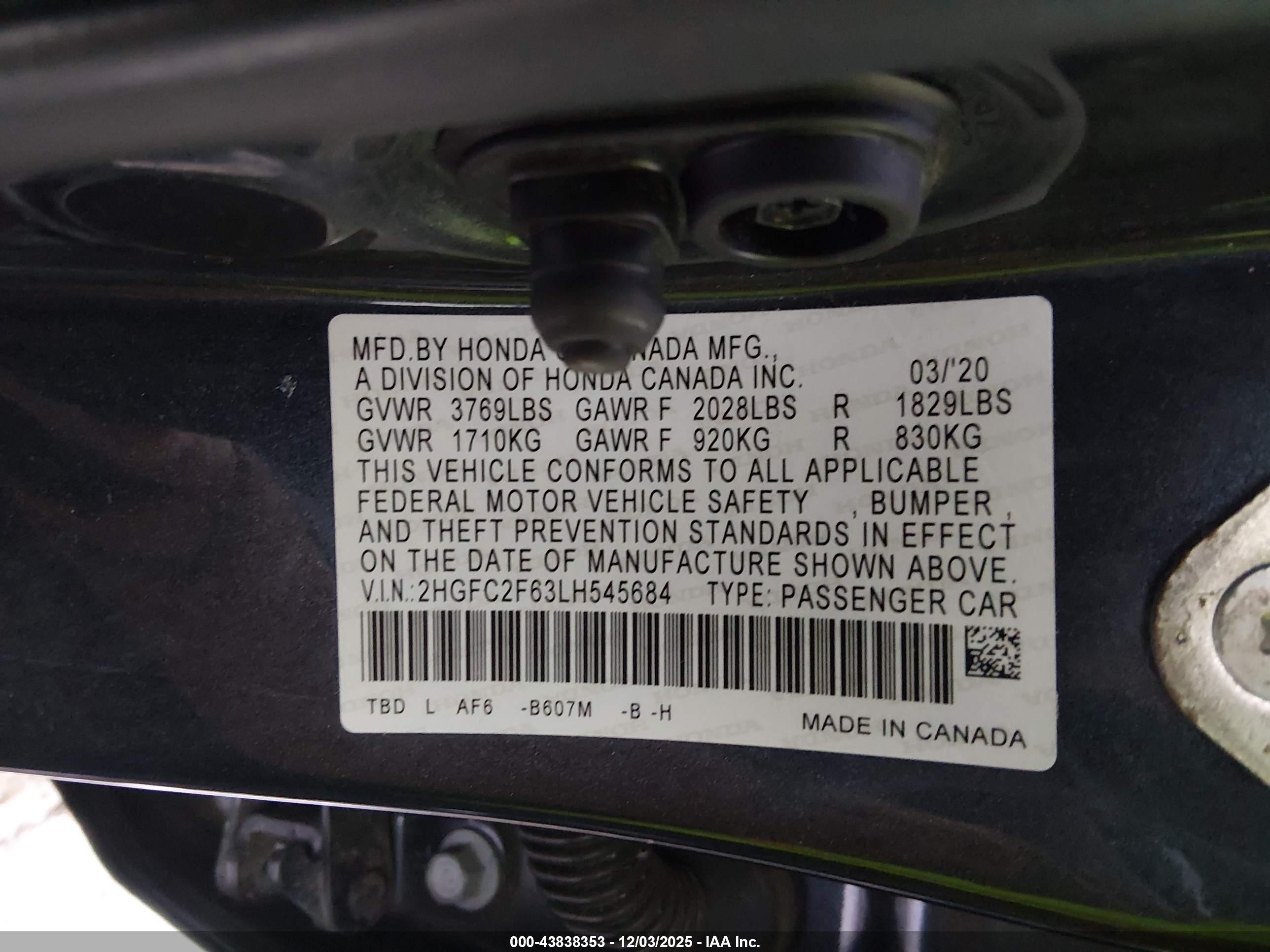 HONDA CIVIC image 9