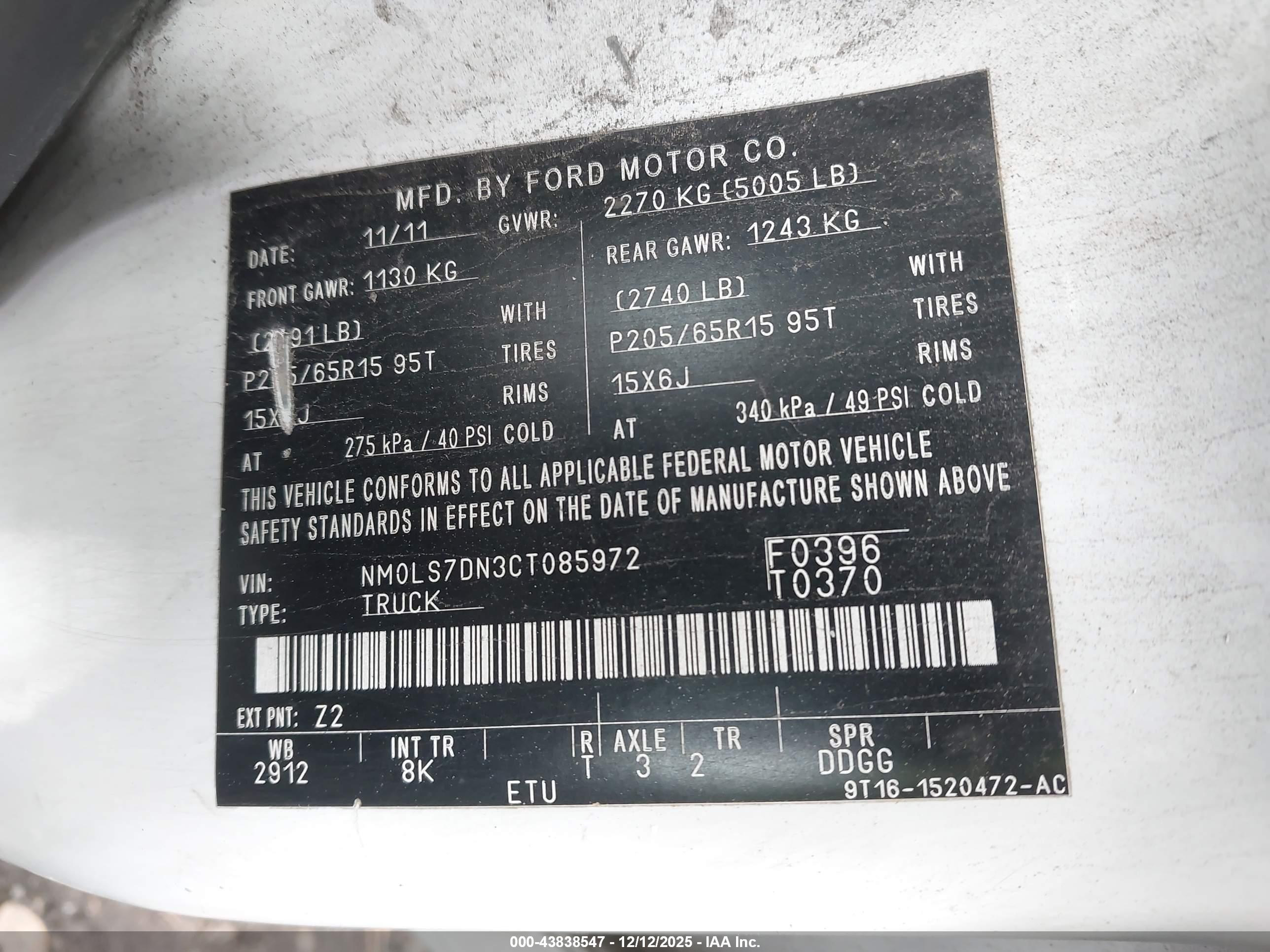 FORD TRANSIT image 9