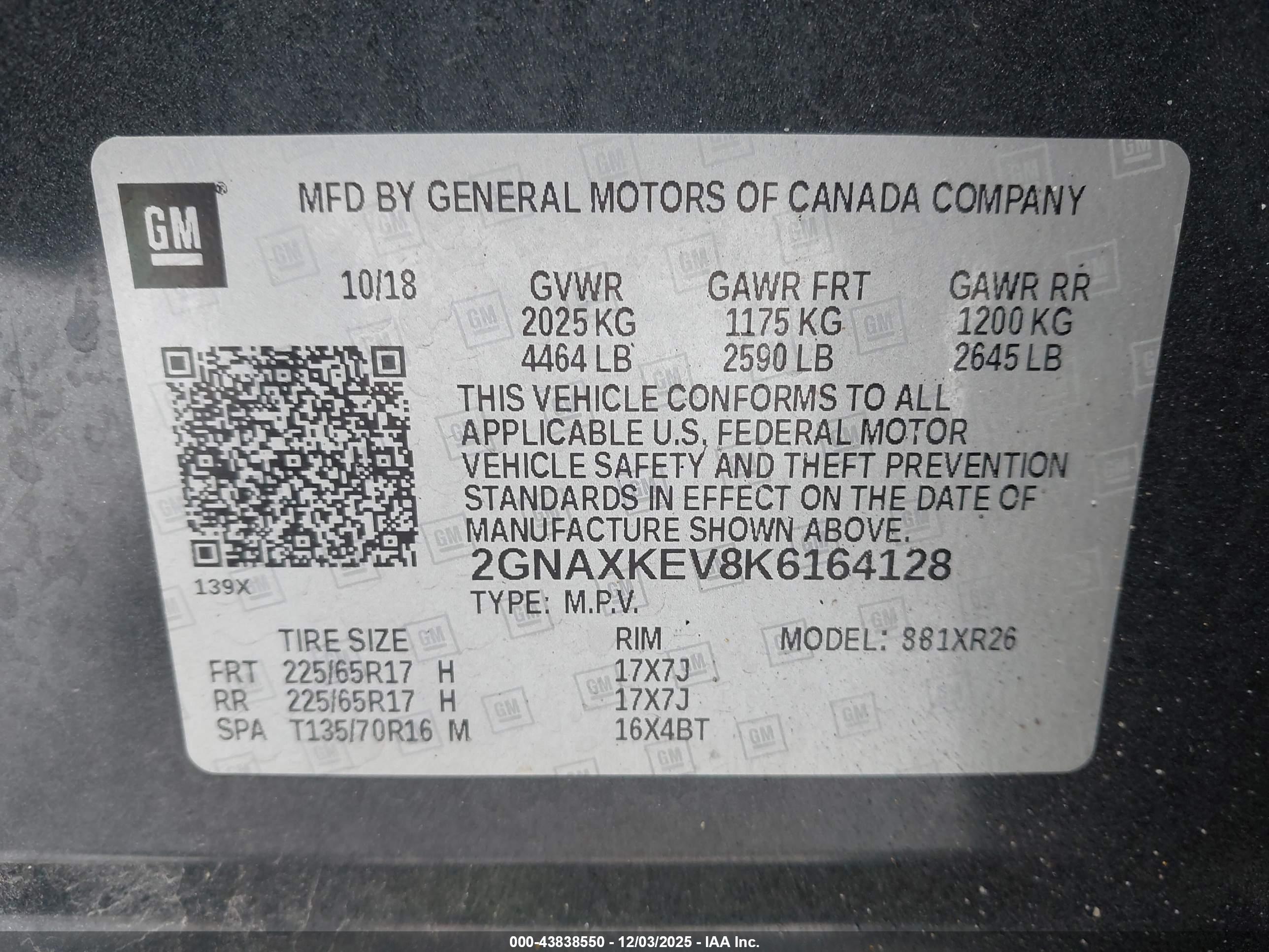 CHEVROLET EQUINOX image 9